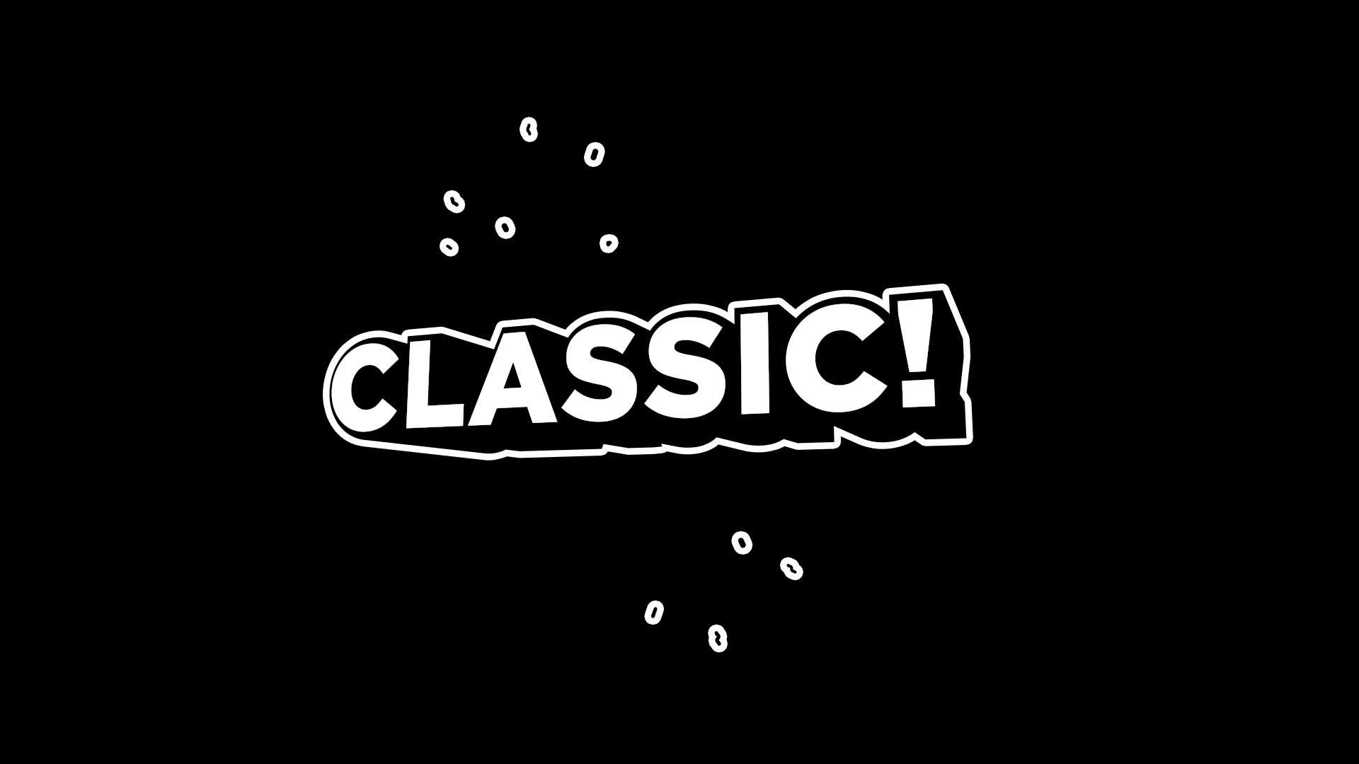 Classic - 3D Cartoon Text • Motion Graphics Template • Uppbeat