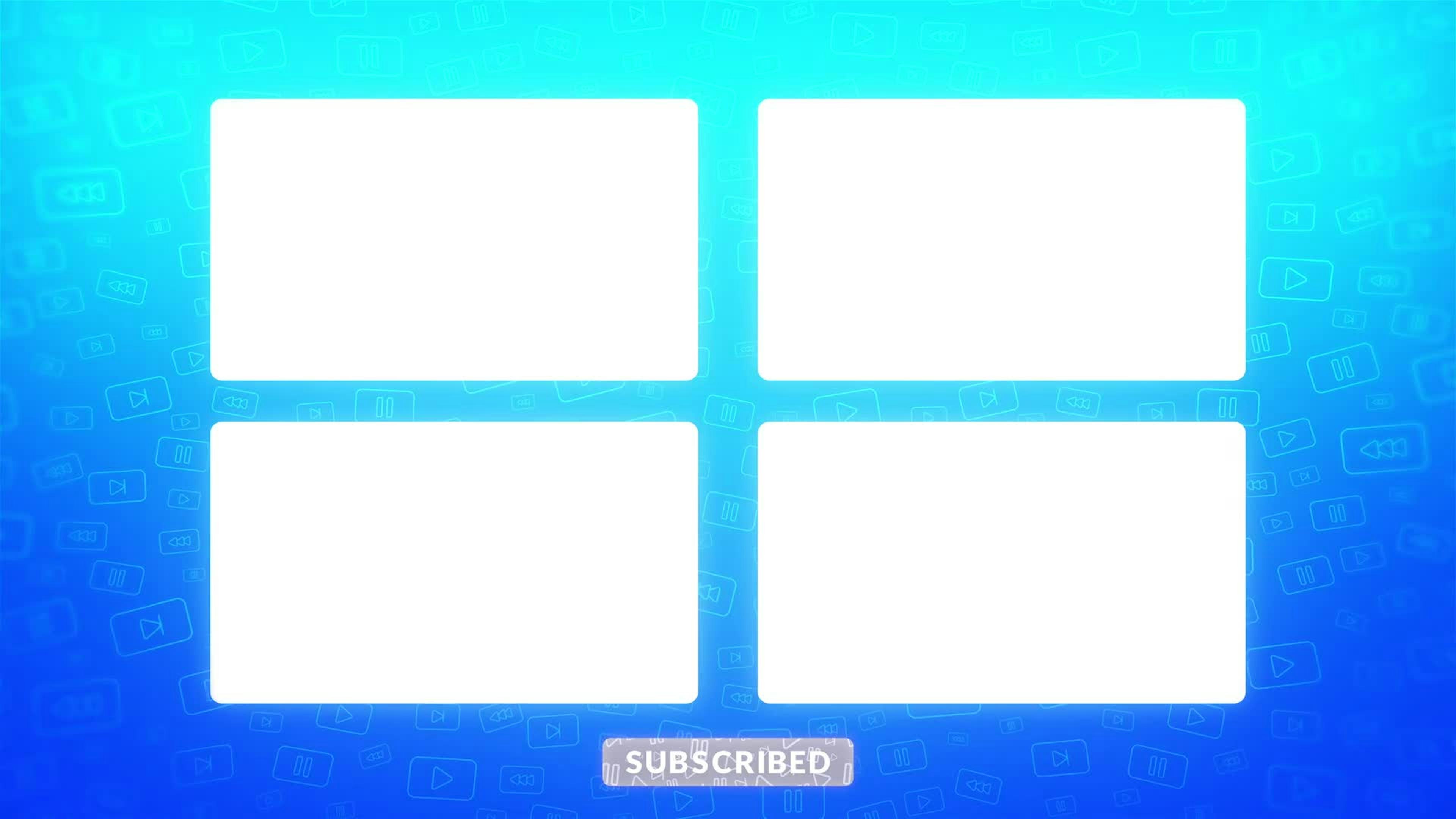 Clean YouTube Outro