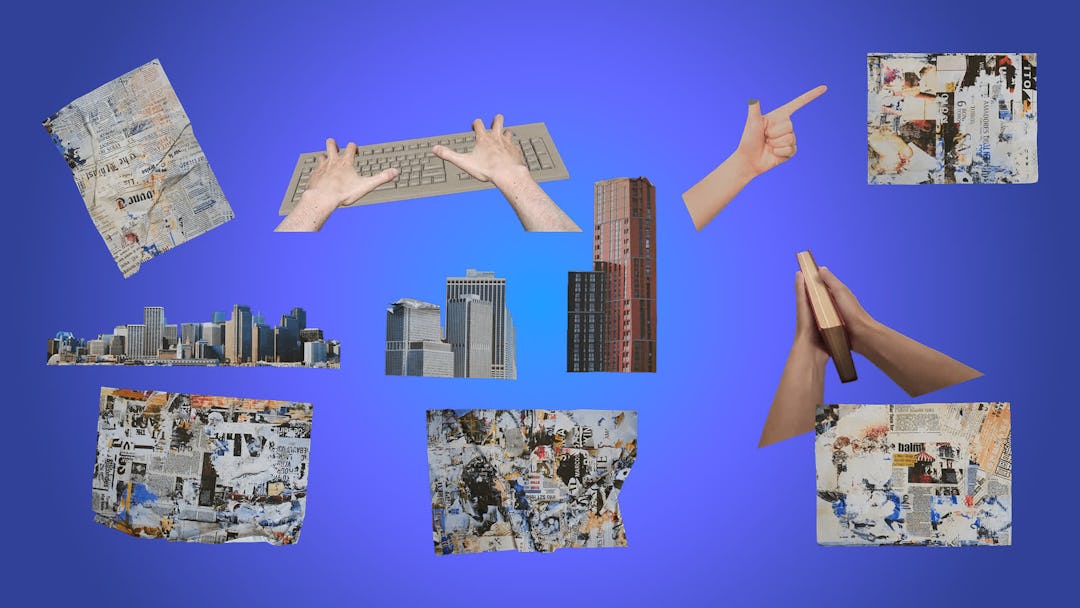 Paper Collage Intro • Premiere Pro Template • Uppbeat