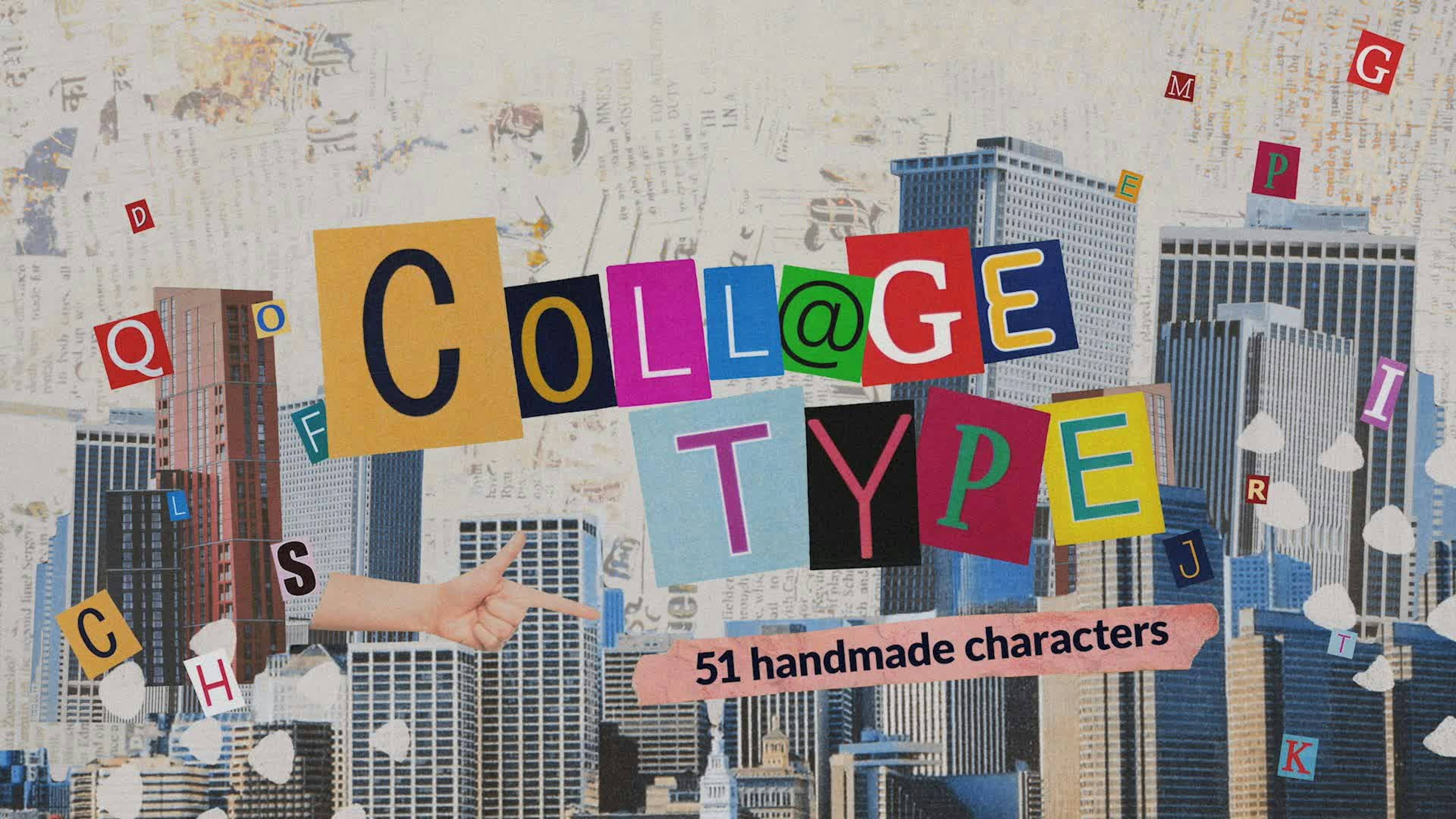 Collage Type Ransom Letters