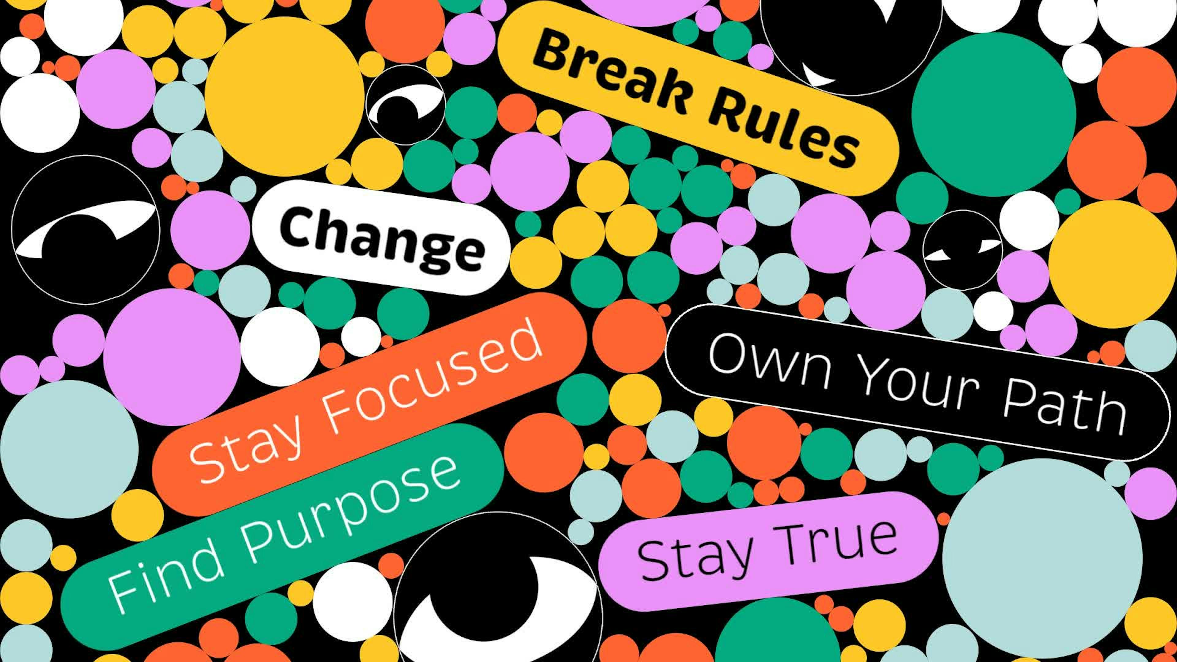 Colorful Bubble Intro