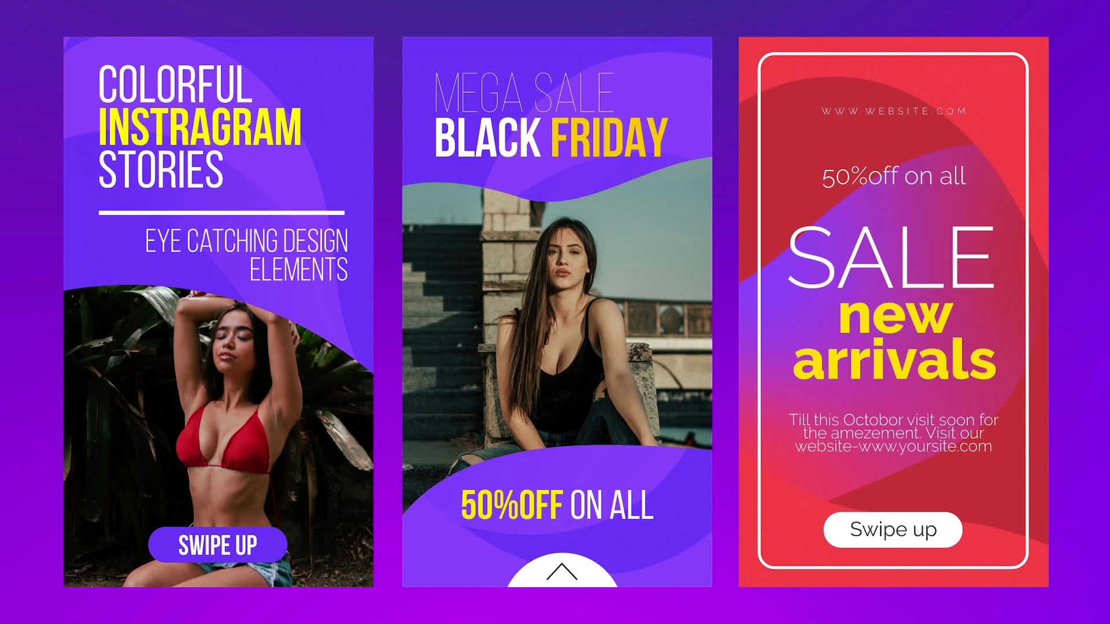 Colorful Instagram Stories