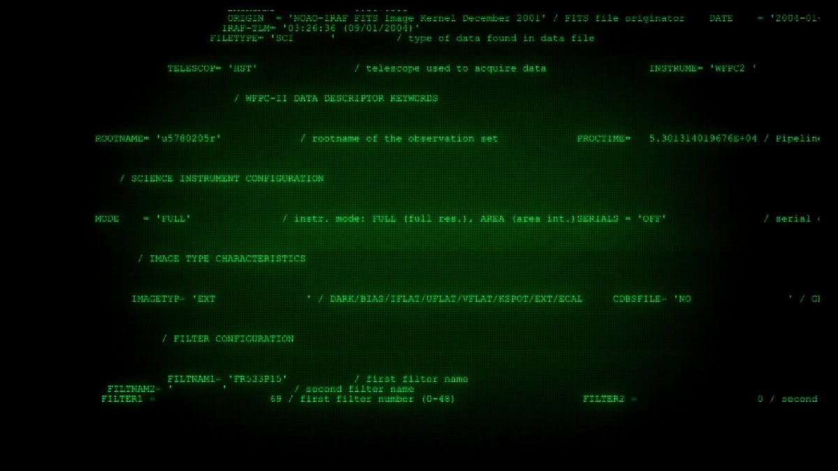 Screen With Computer Code • Motion Graphics Template • Uppbeat