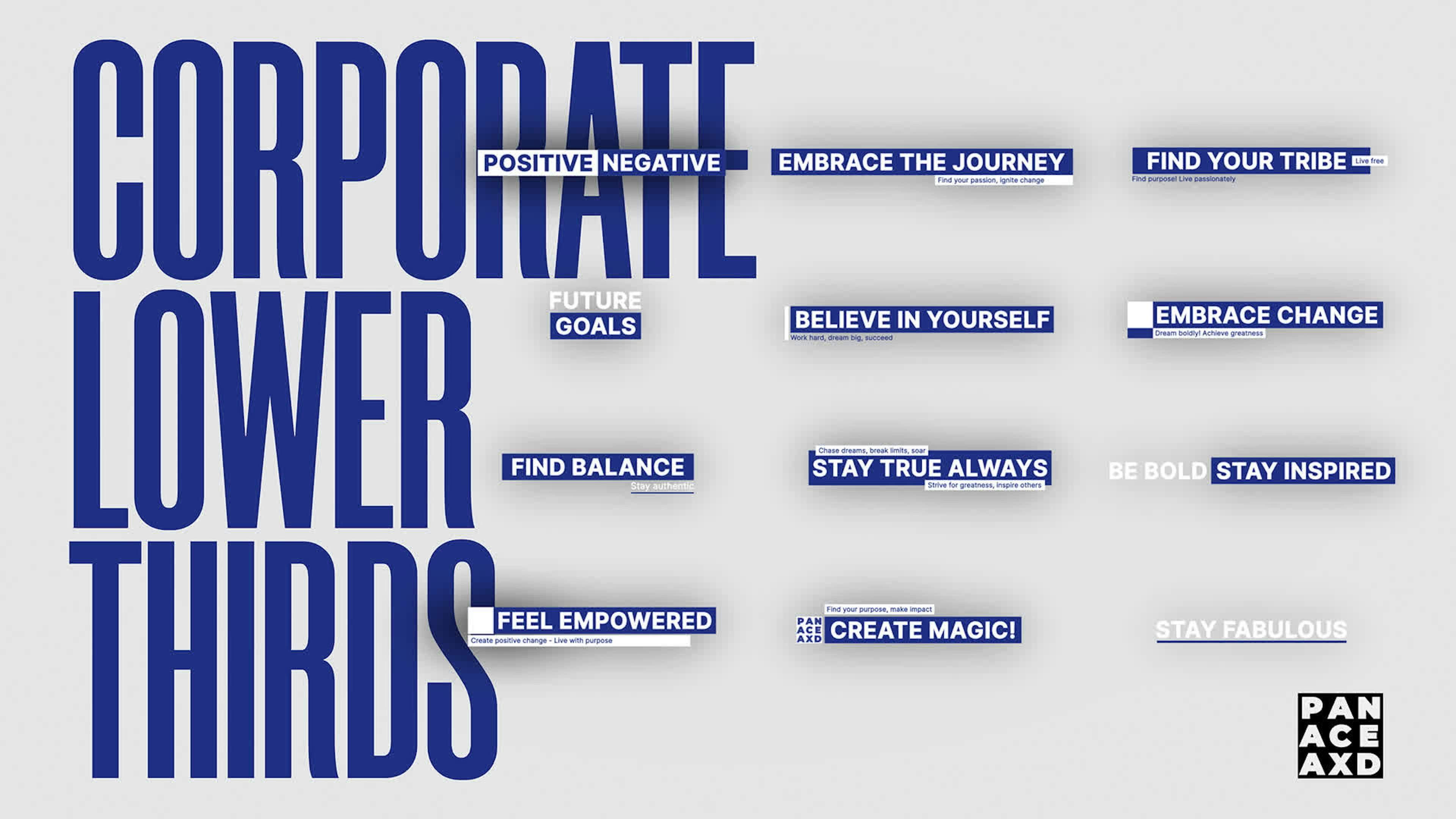 Corporate Lower Thirds