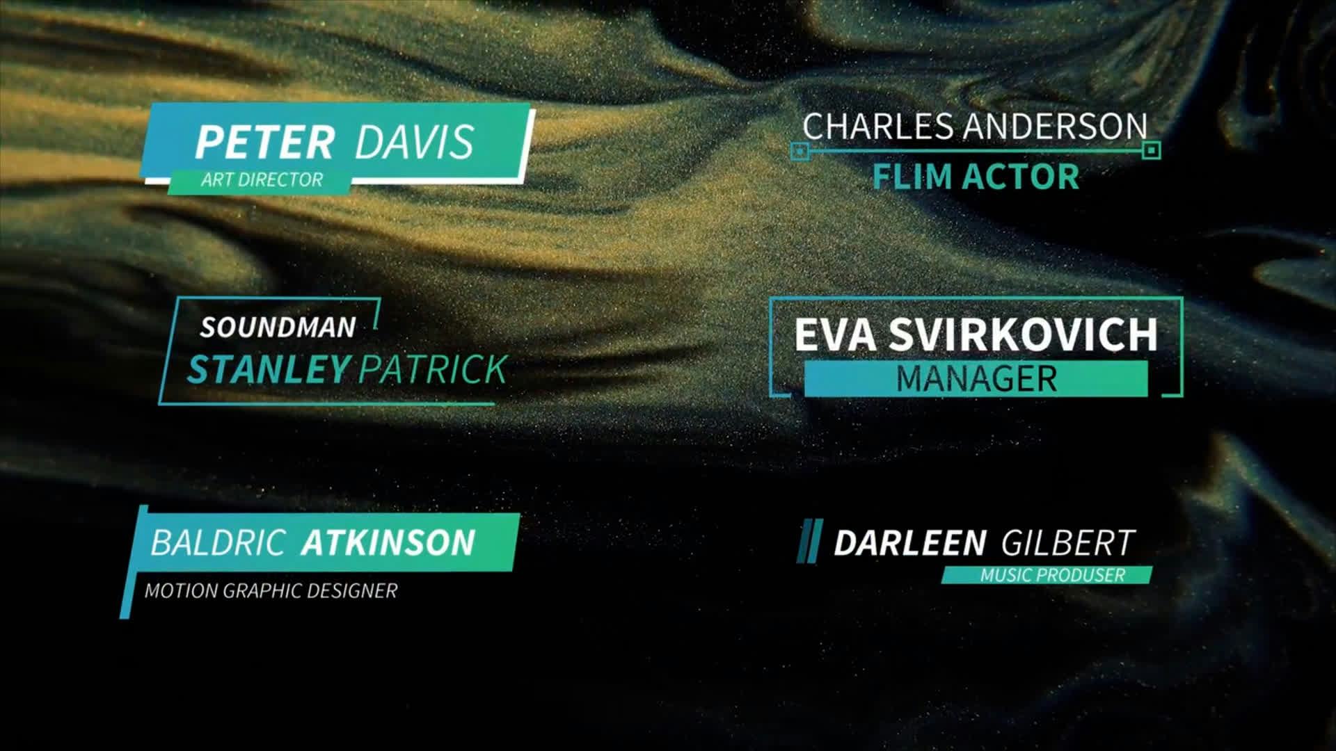 Lower Third Graphics Example Minimal Lower Thirds • DaVinci Resolve Template • Uppbeat