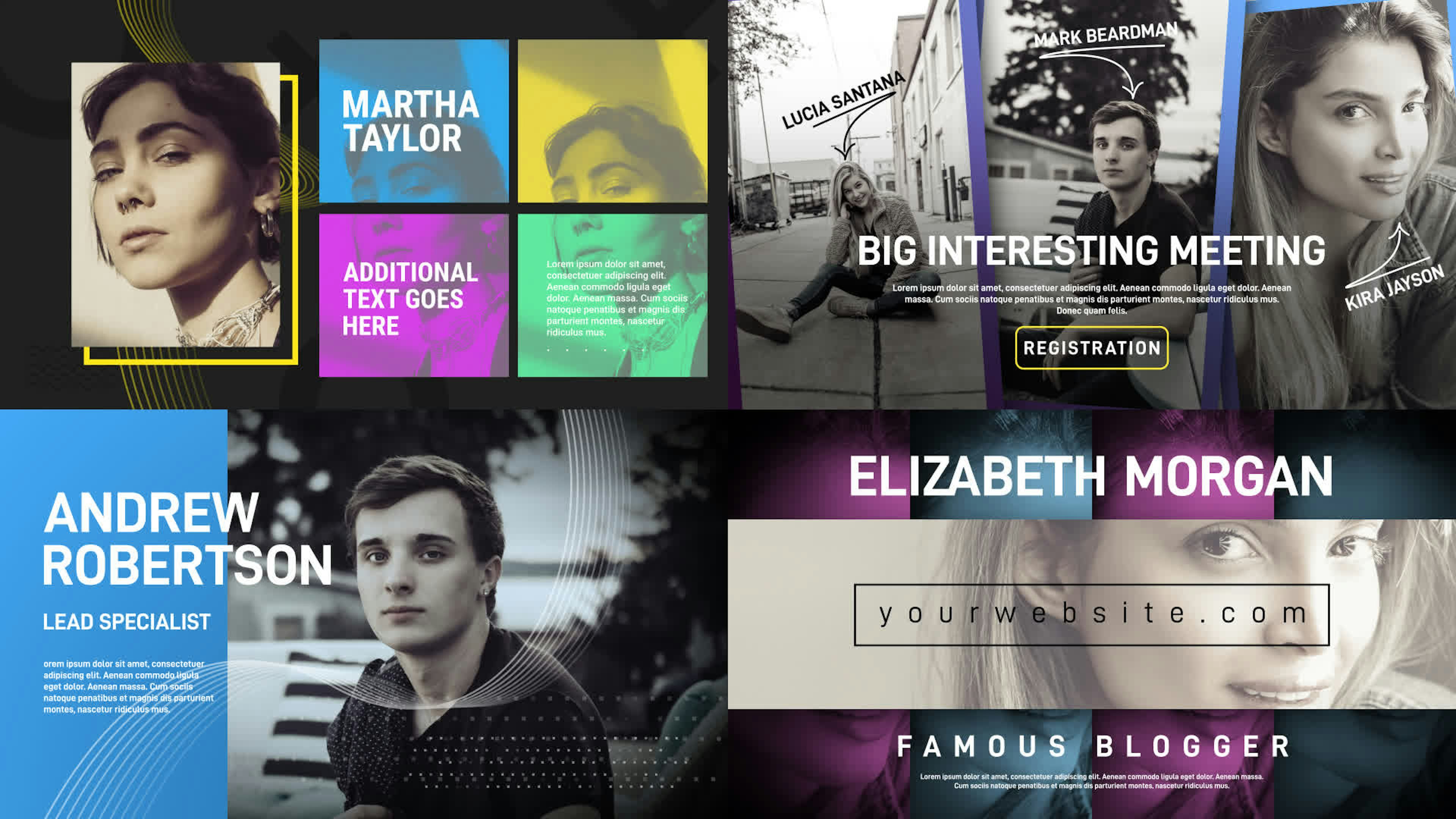 Corporate Typographic Pack