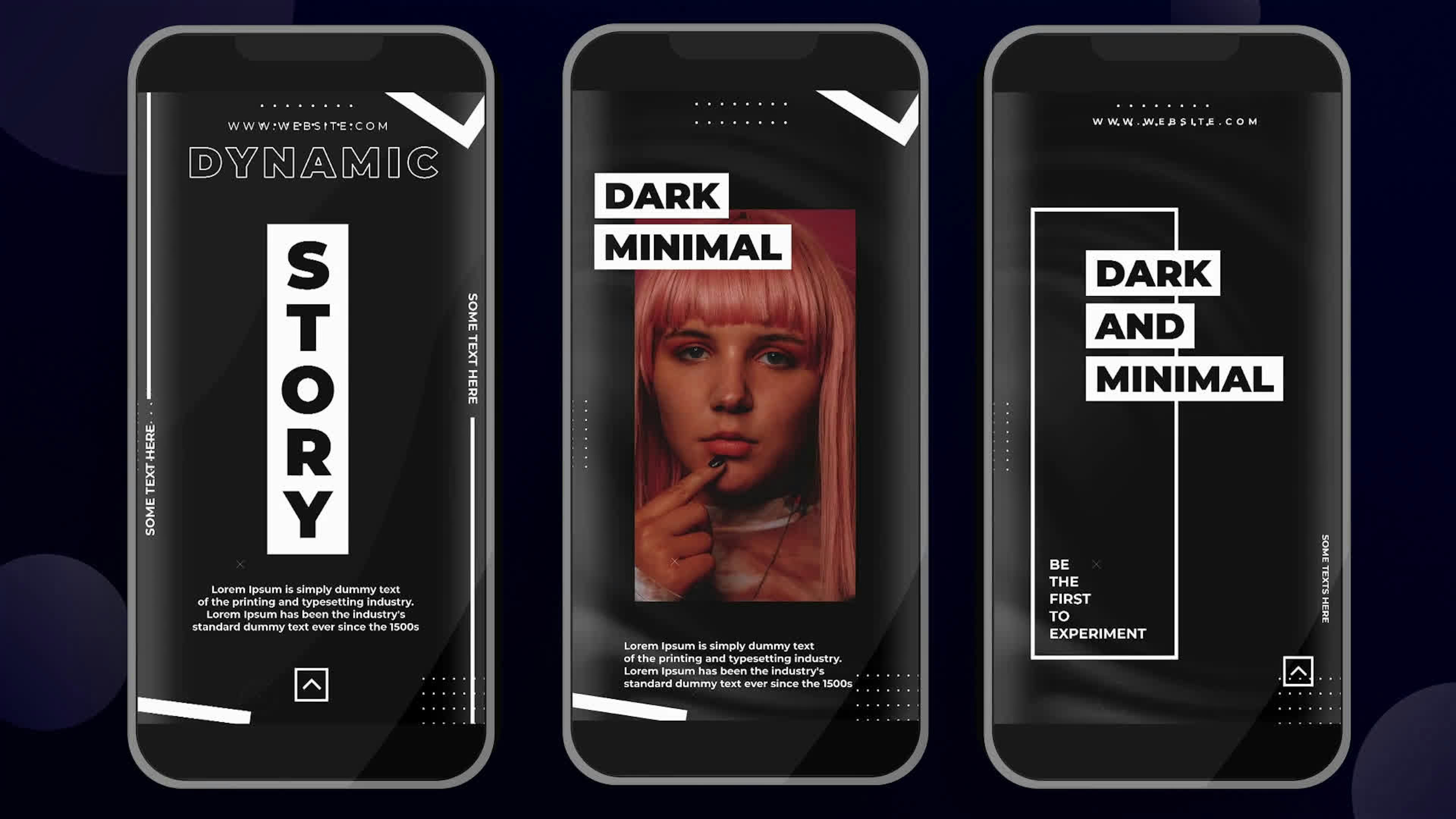 Dark Instagram Stories