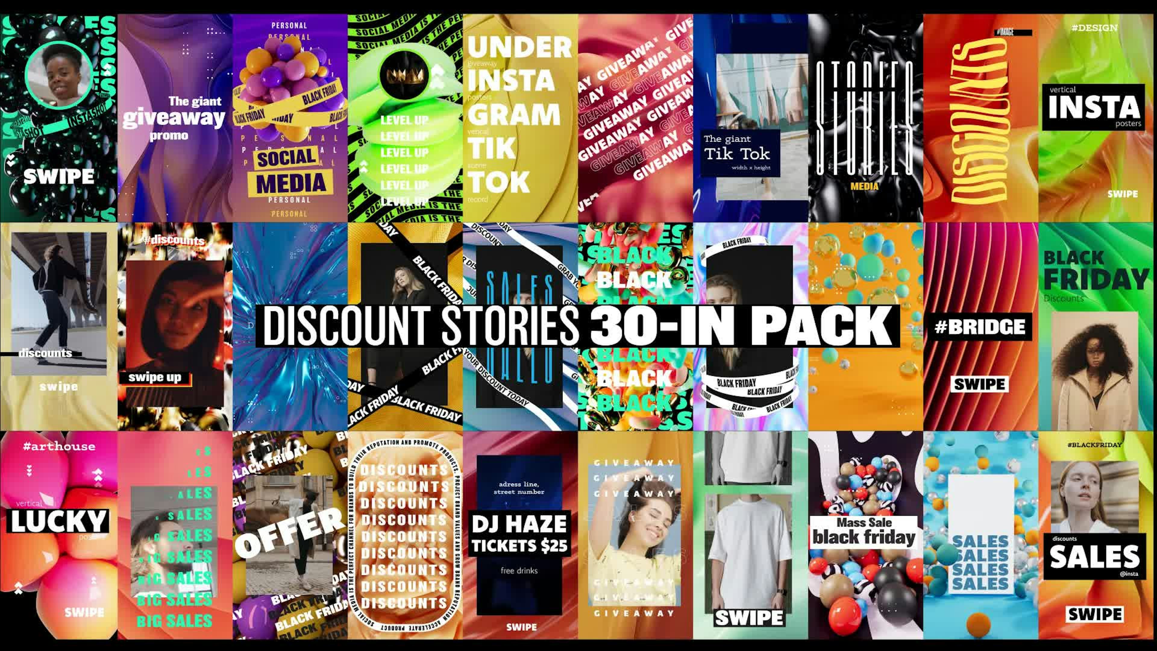 Discount Stories 30-In Pack