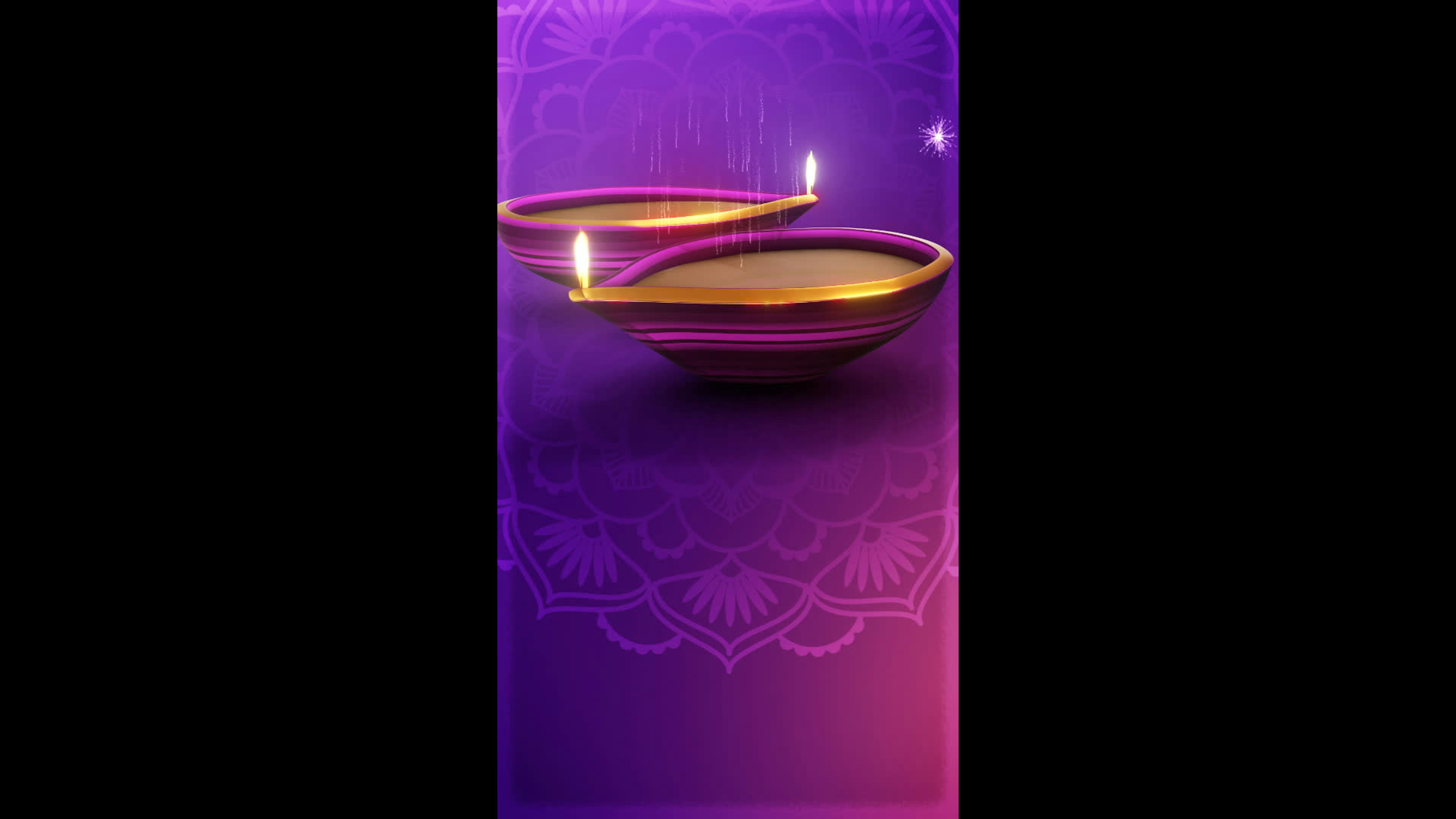 Diwali Festival 3D Background