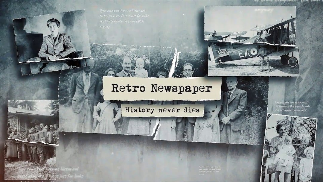 Documentary Collage • After Effects Template • Uppbeat
