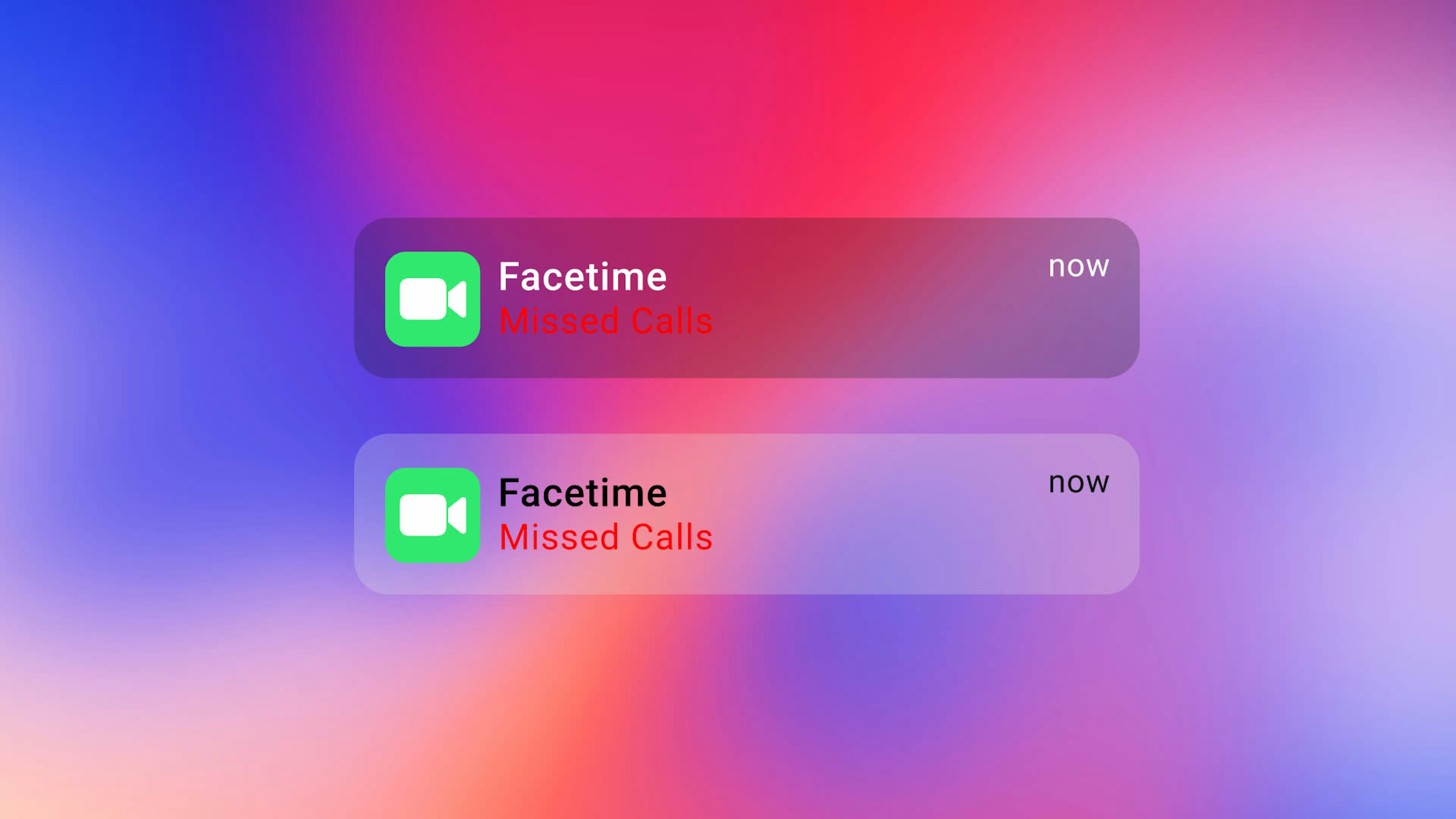 Facetime Missed Call Notification