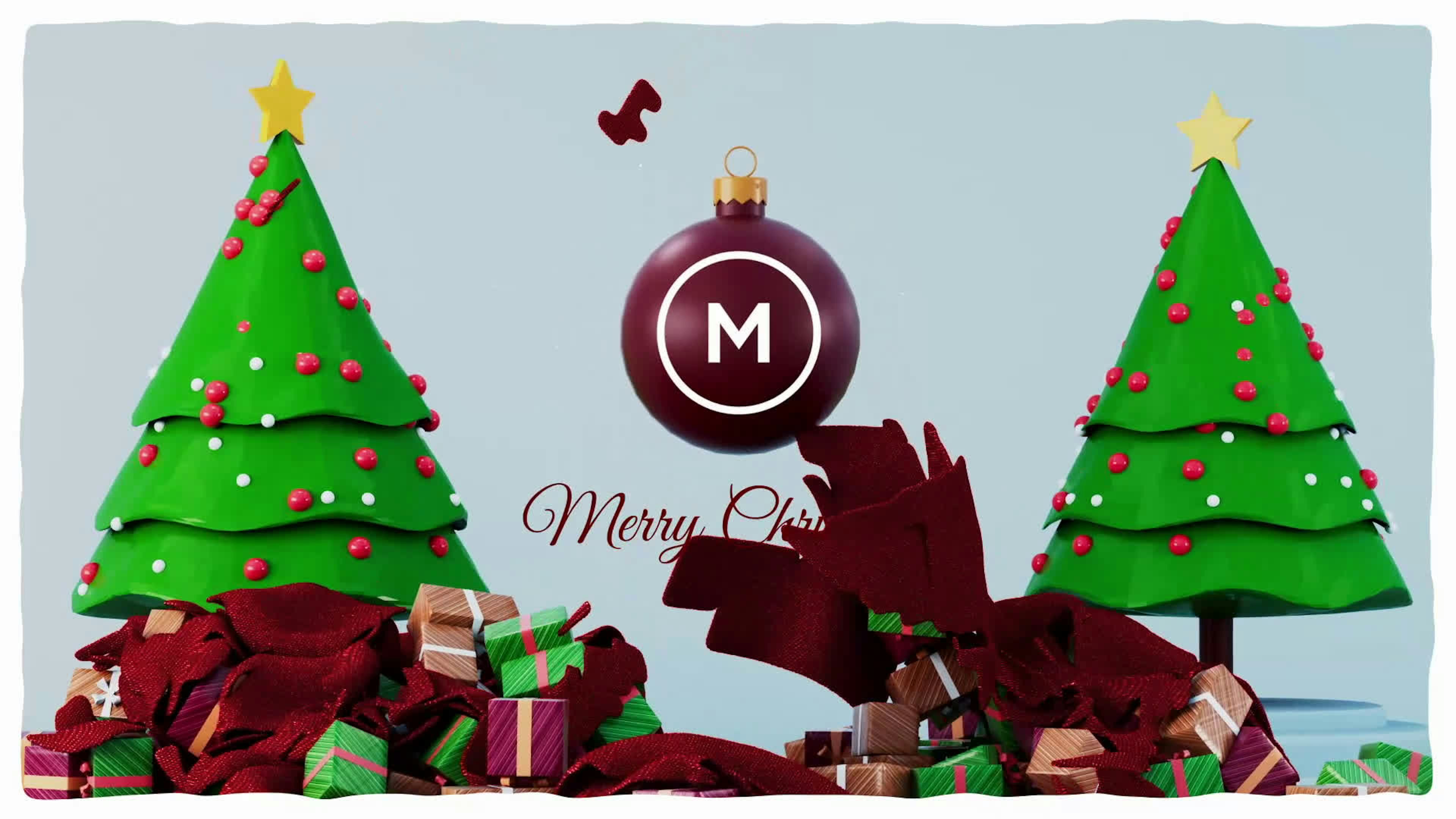 Festive Christmas Logo