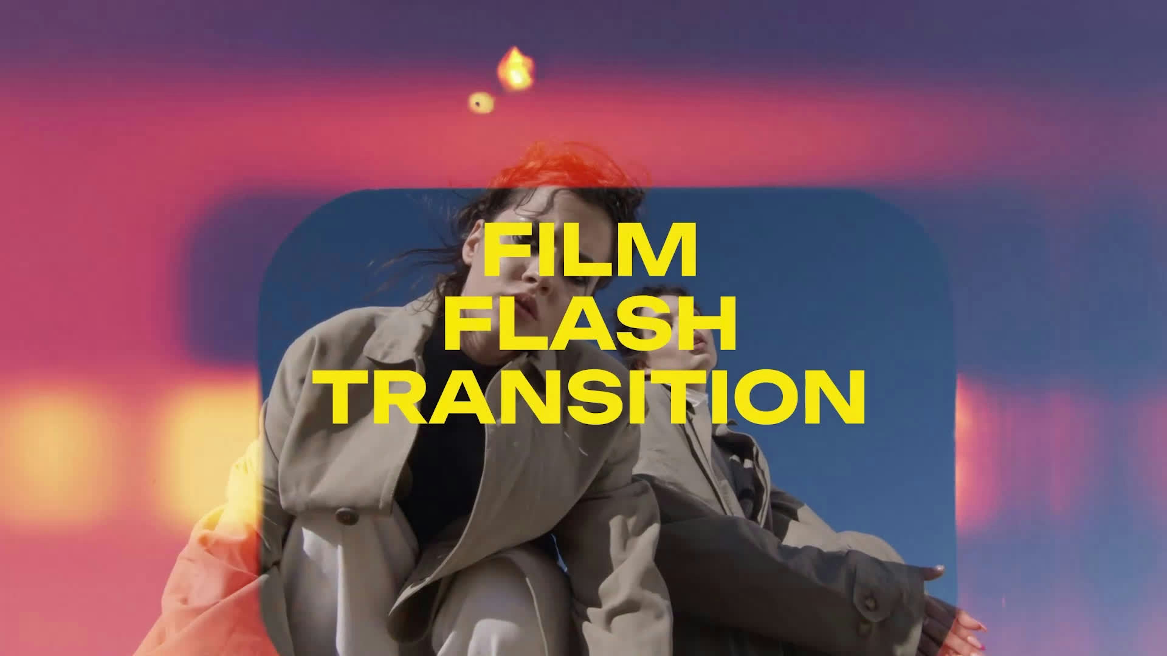 Film Flash Transition Drag and Drop