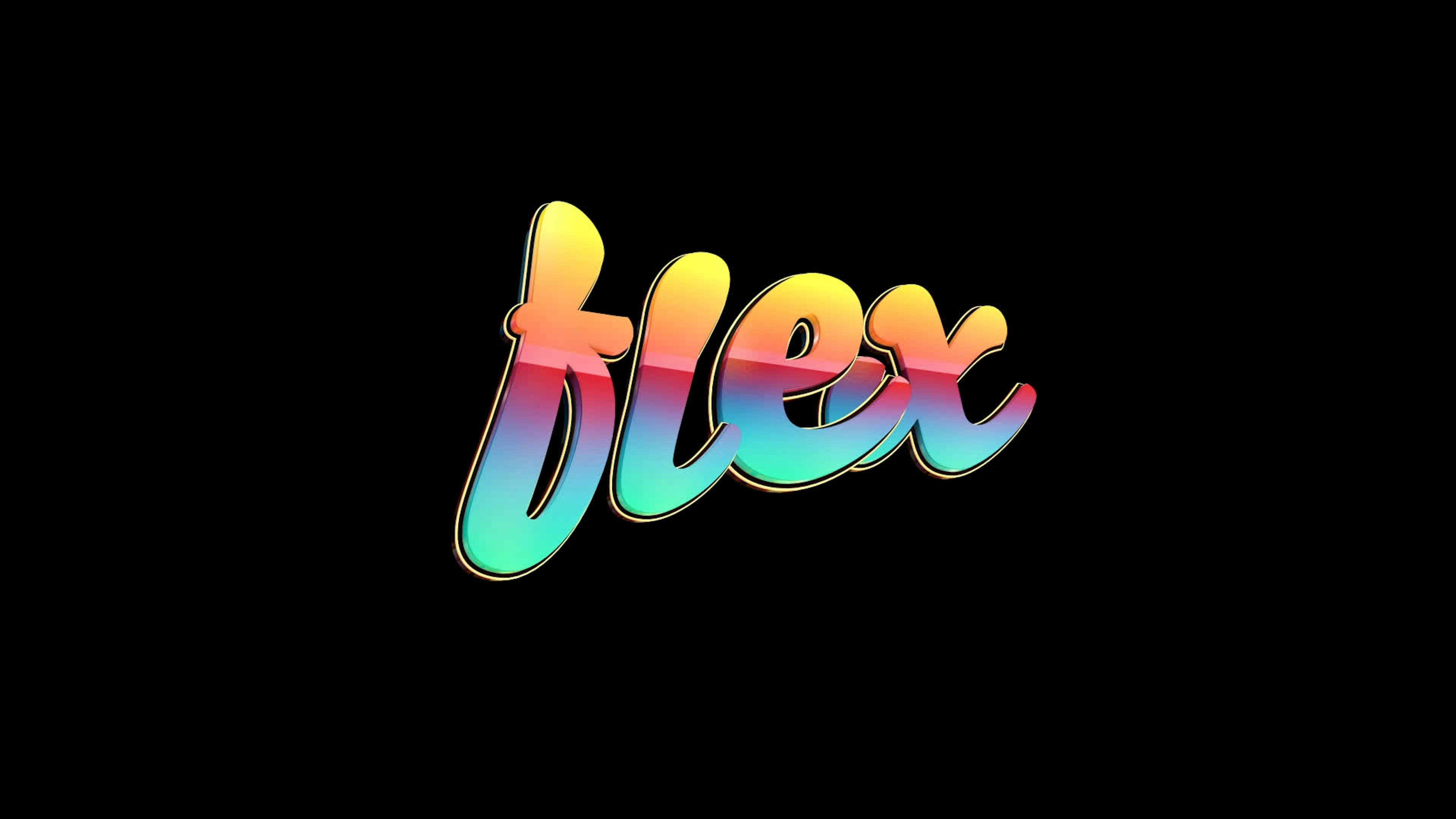 Flex - Colorful Text