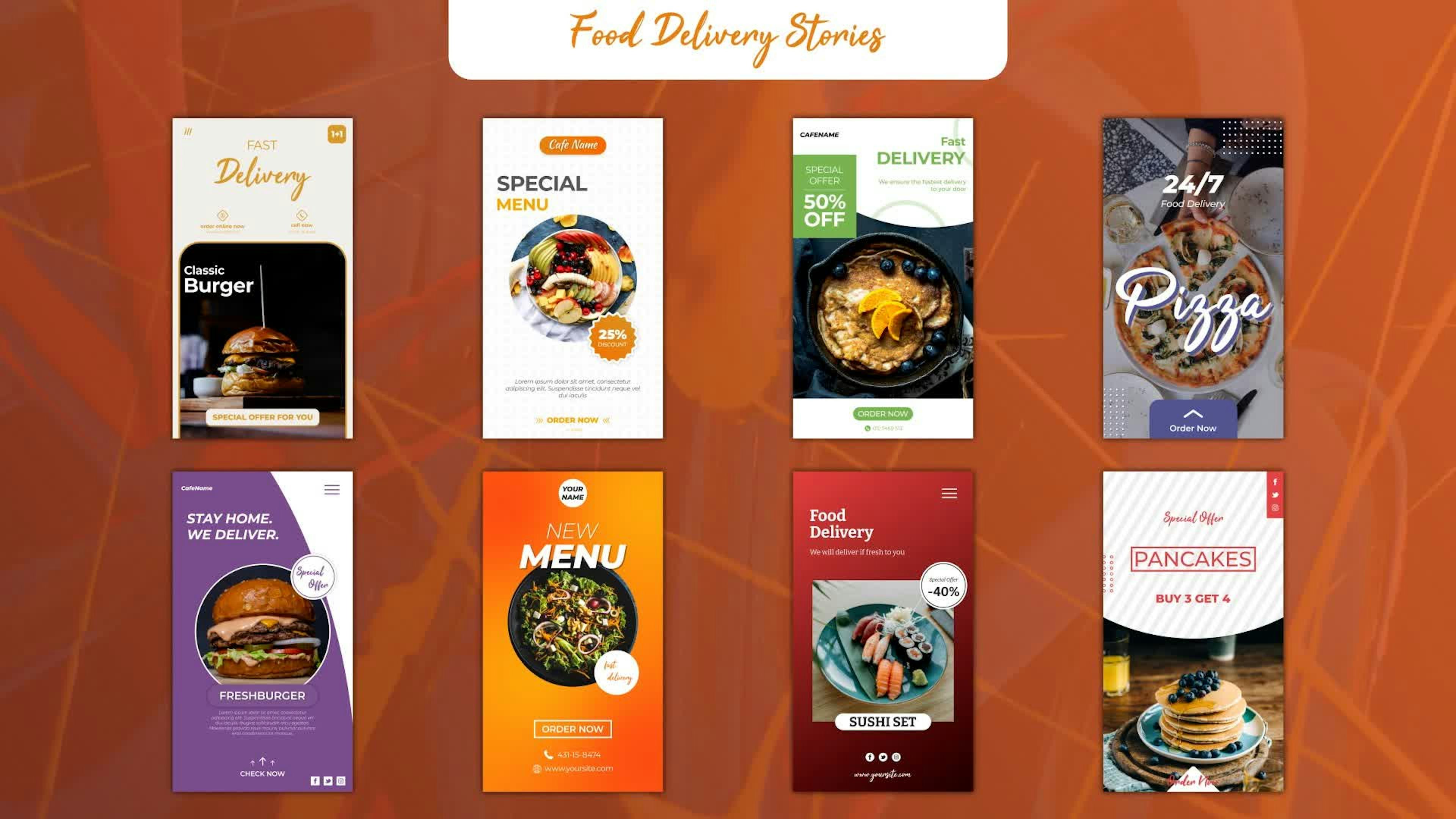 Takeaway Food Delivery Stories