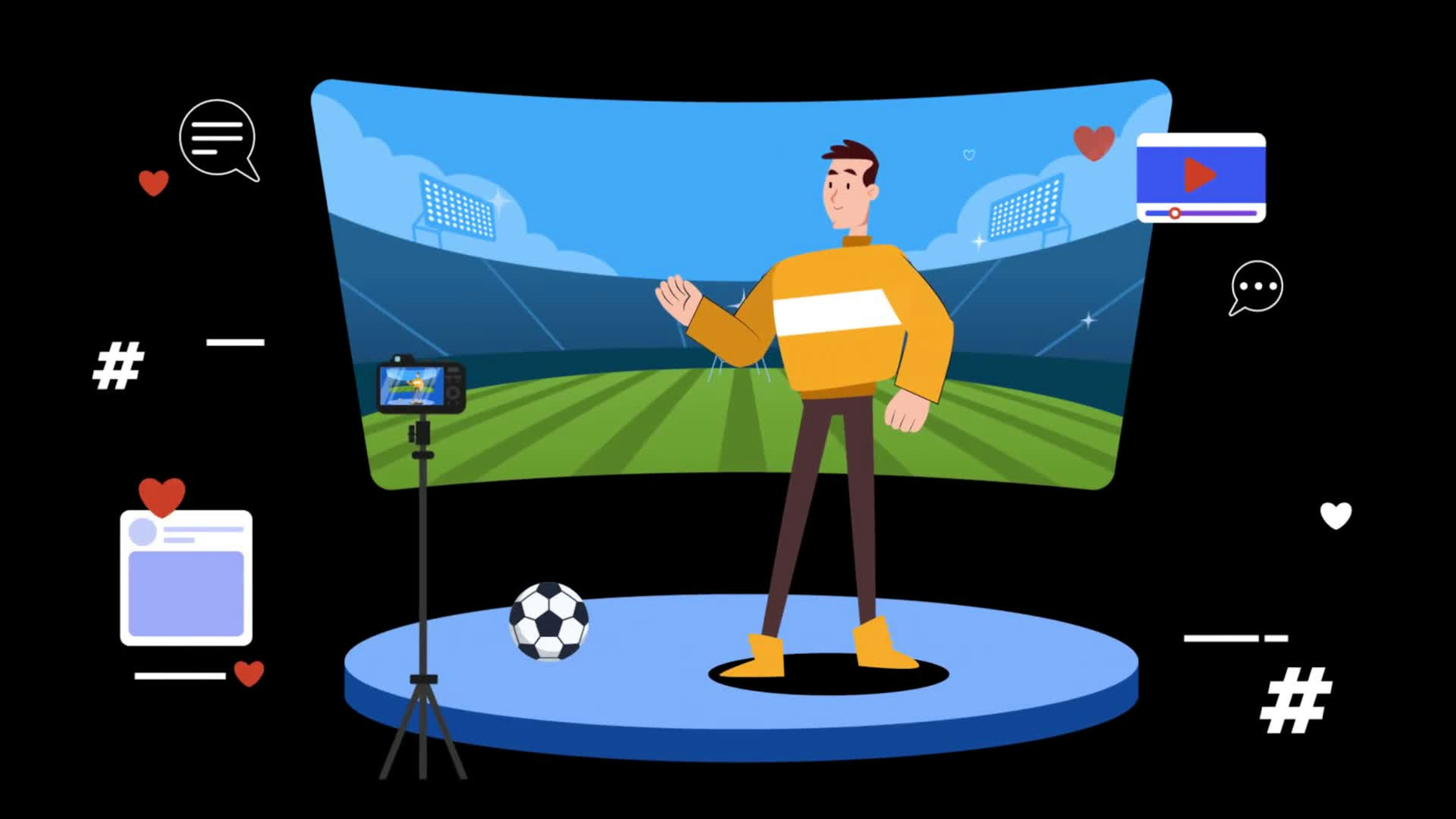 Football Influencer Boy Streaming Live On Alpha