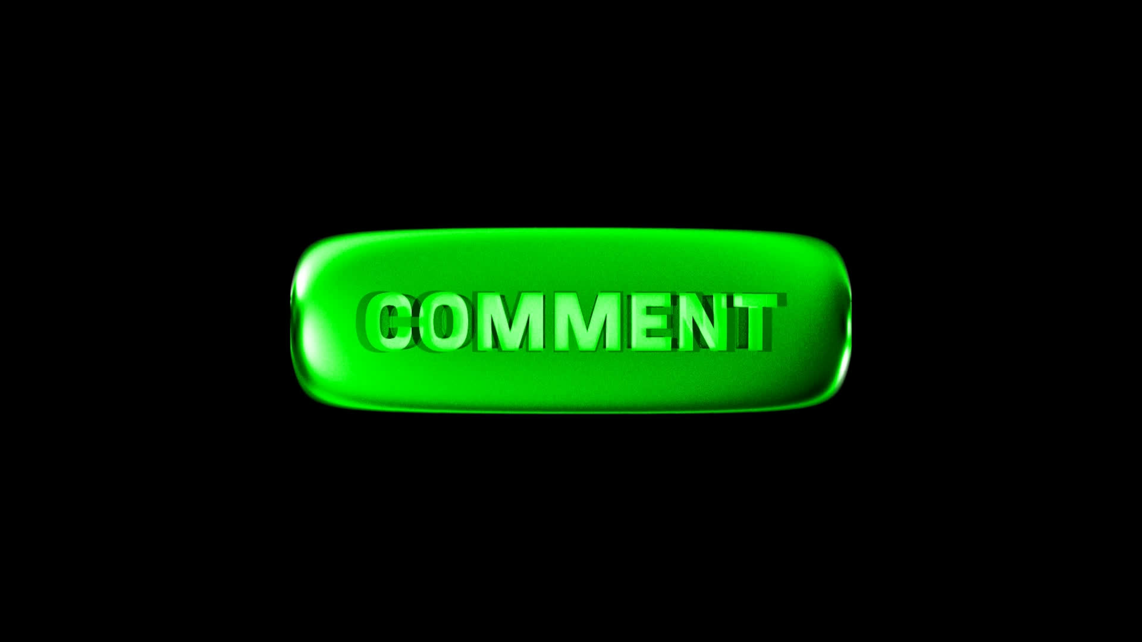 Green Crystal Comment Notification