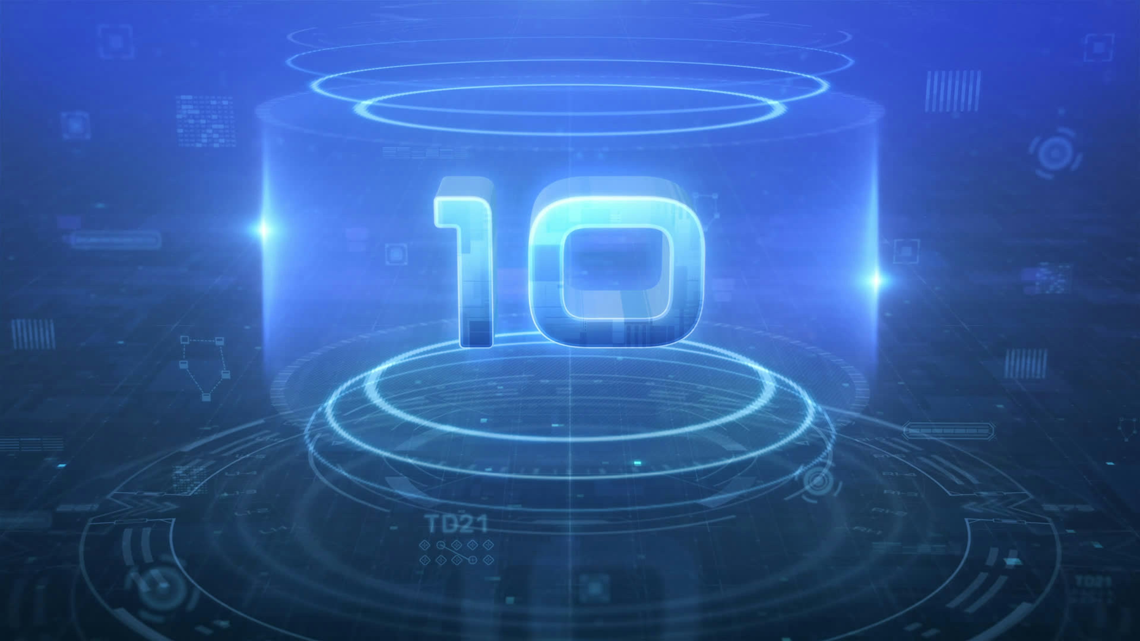 HUD Countdown Logo Intro