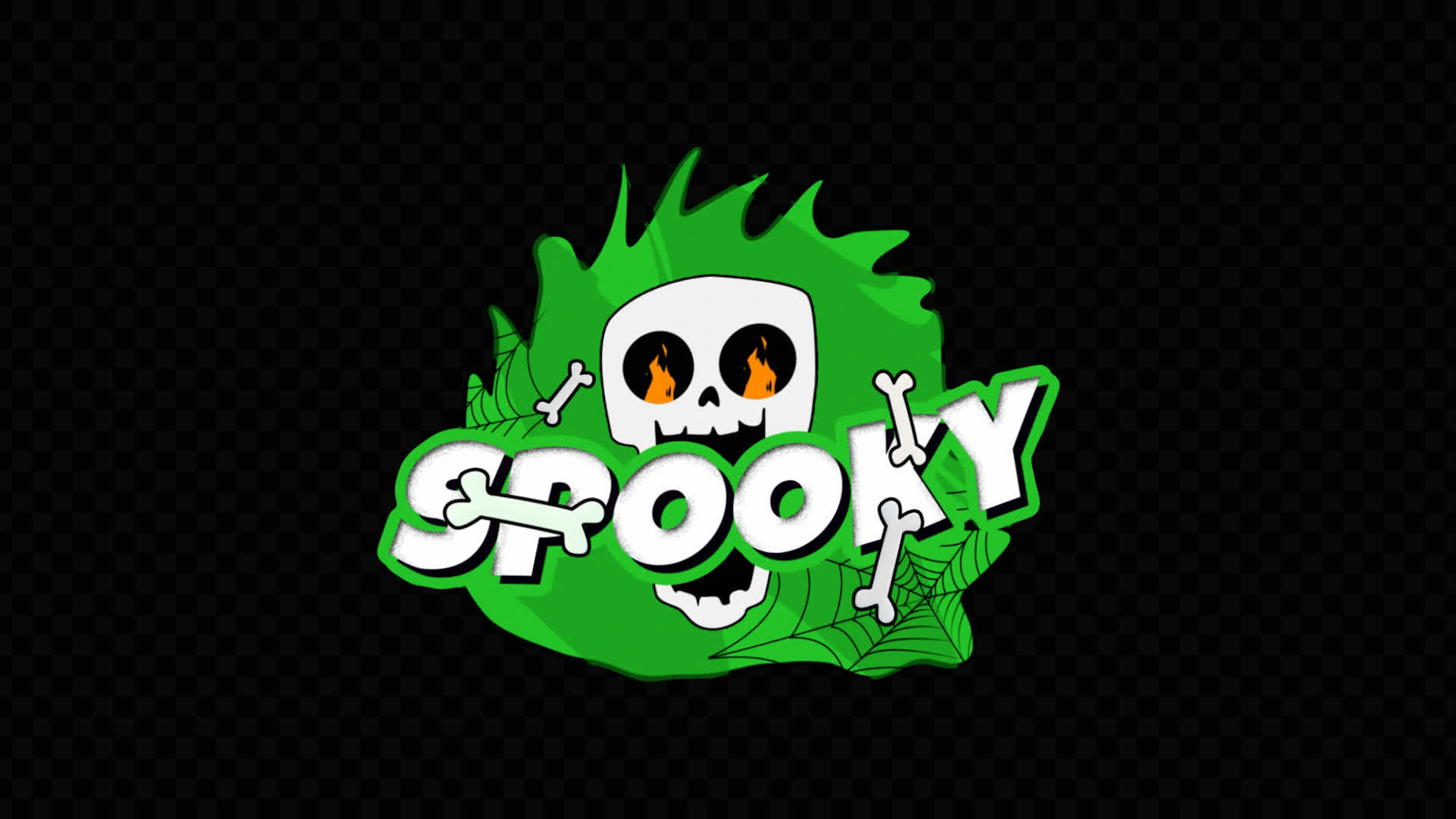 Halloween Skull Sticker on Alpha Loop