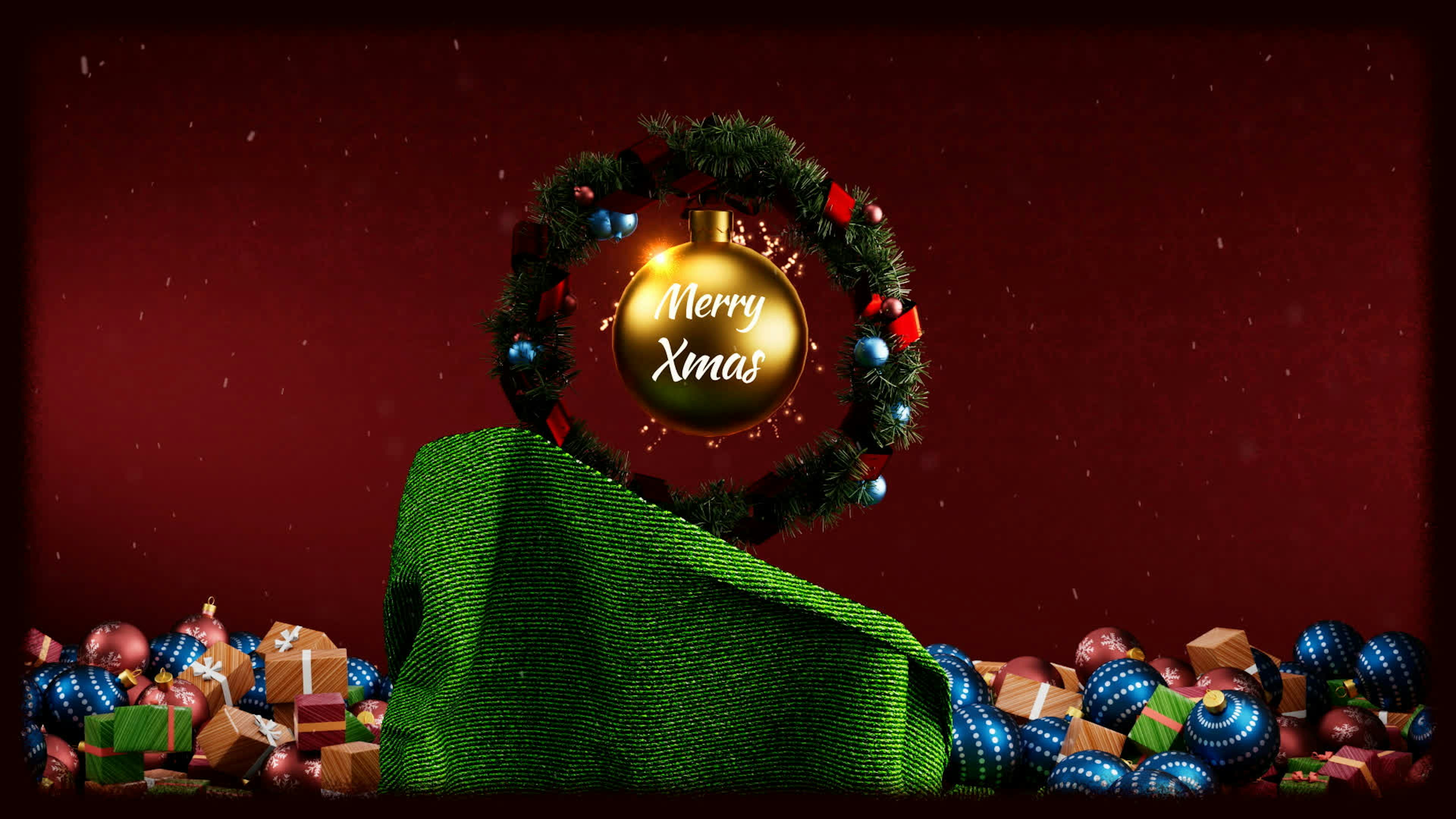 Holiday Festive Greeting Card