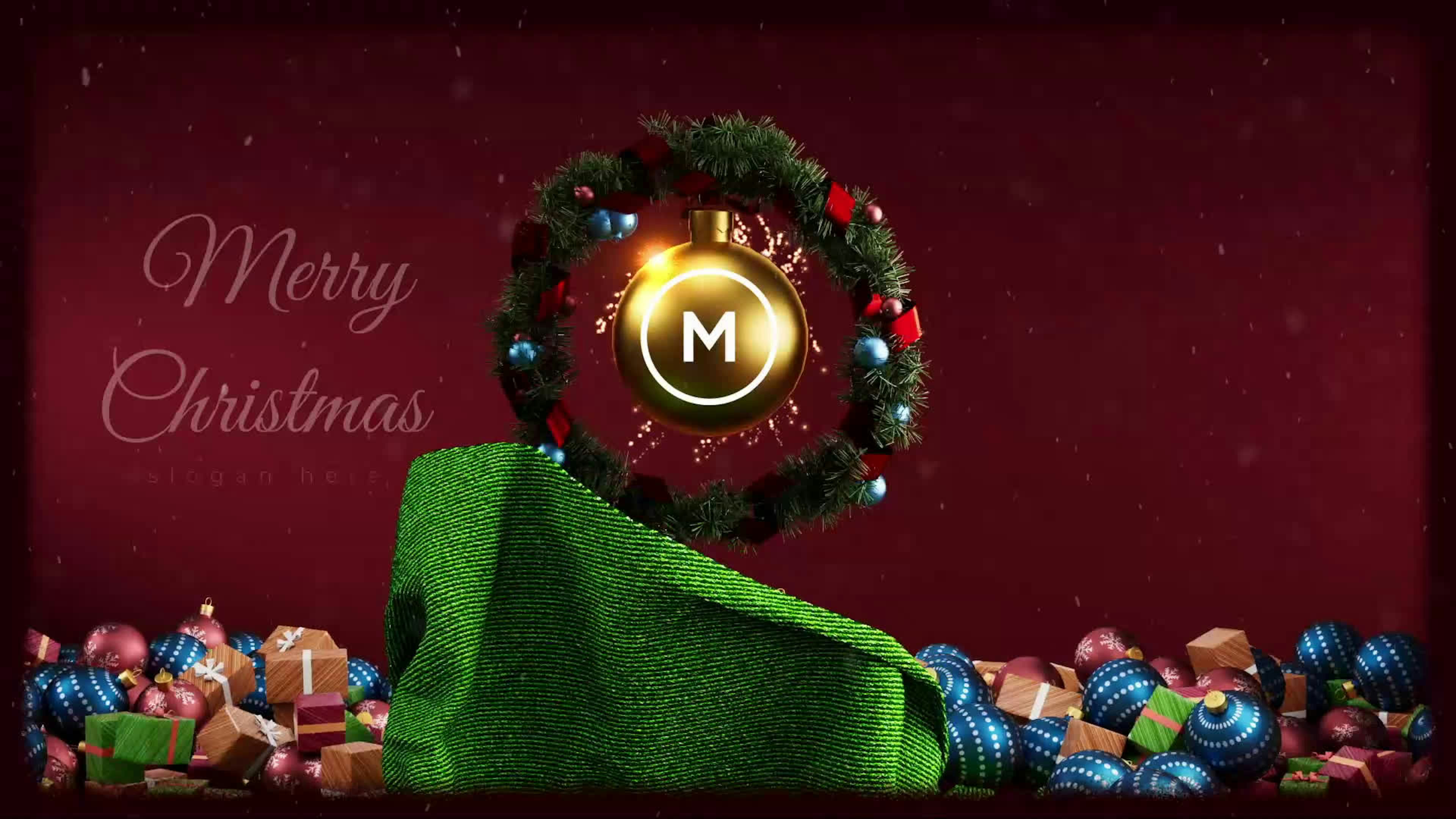 Holiday Festive Logo