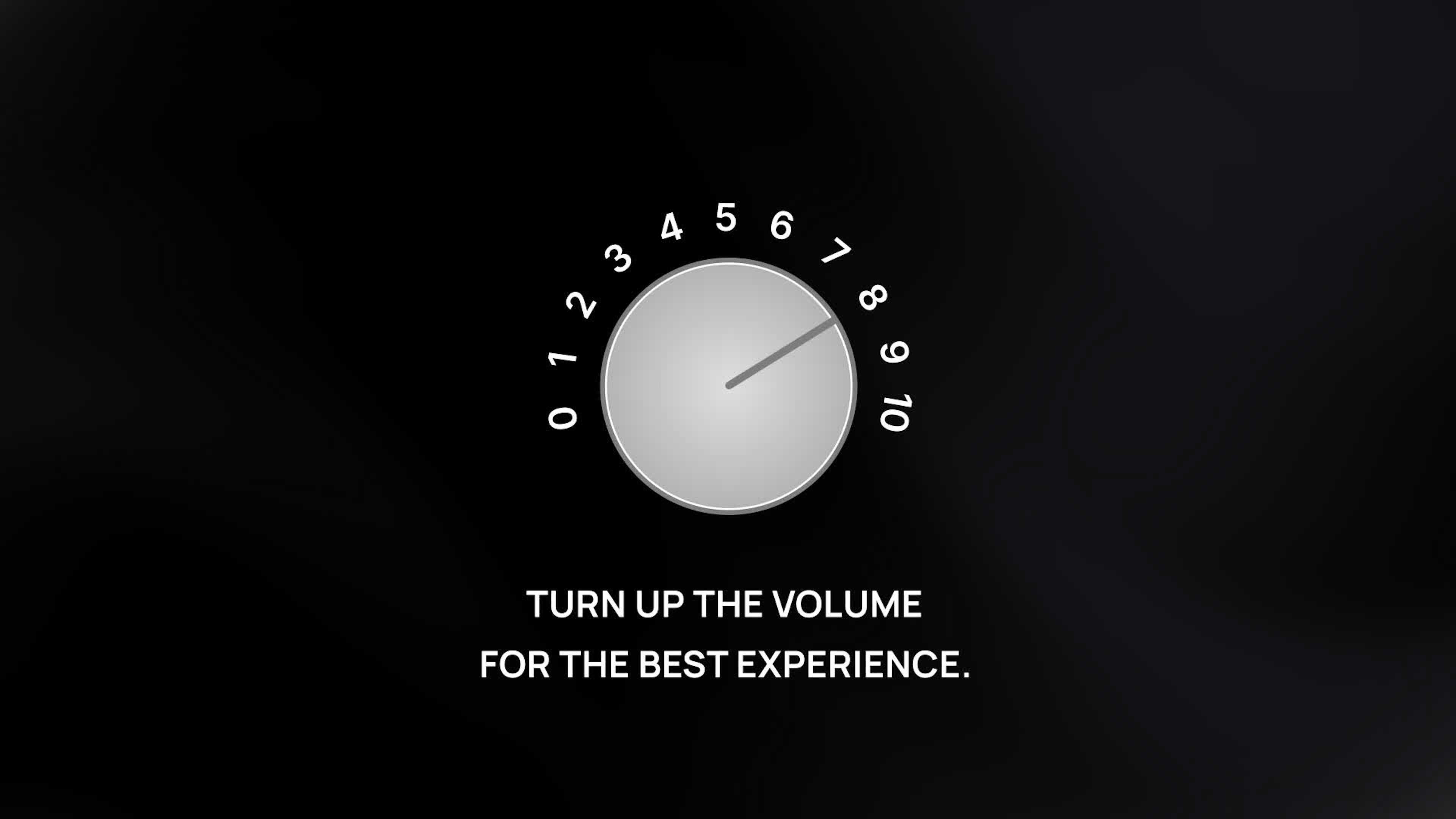 Increase Sound For Optimal Results