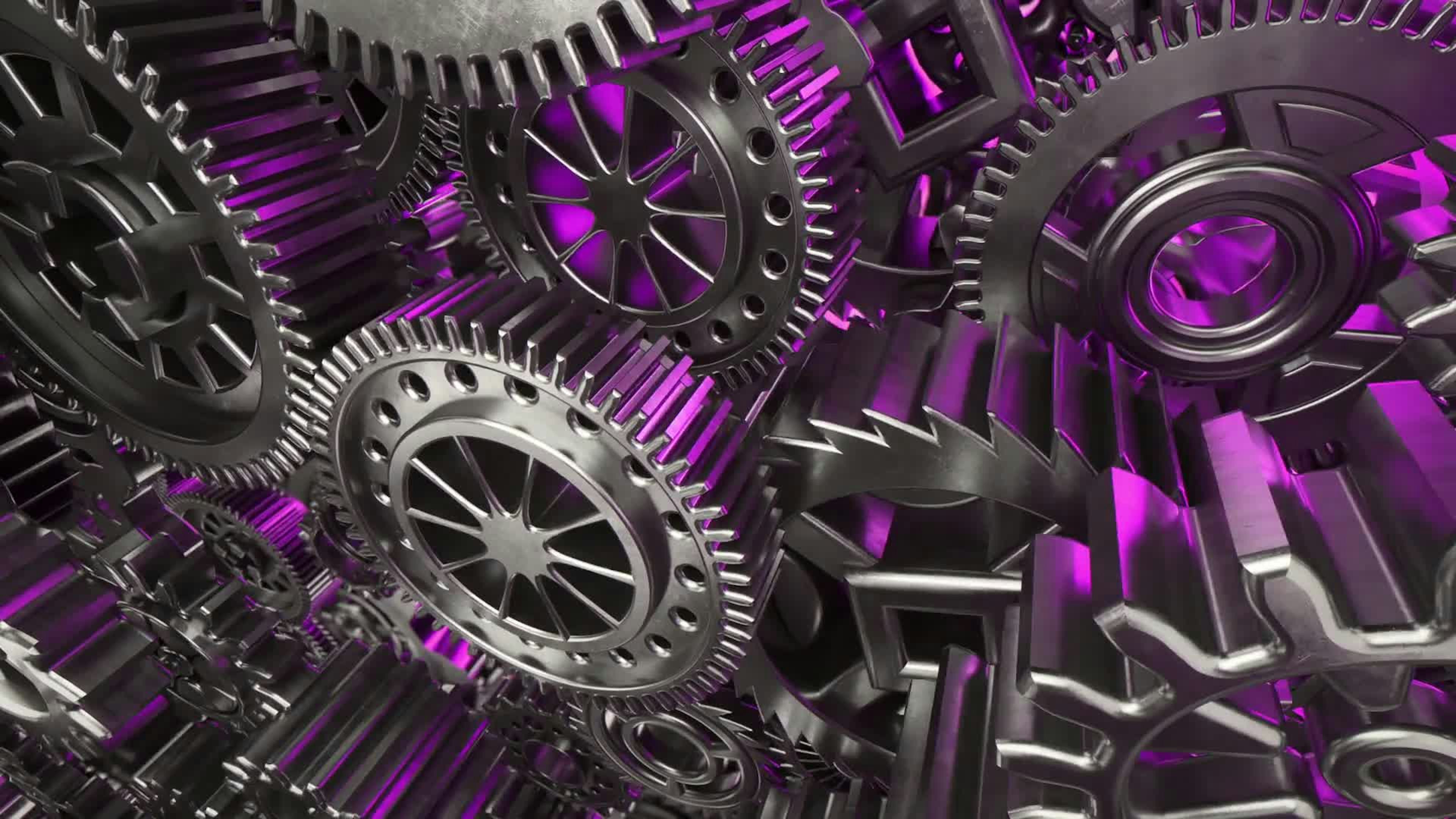 Industrial Tech Gear Scene