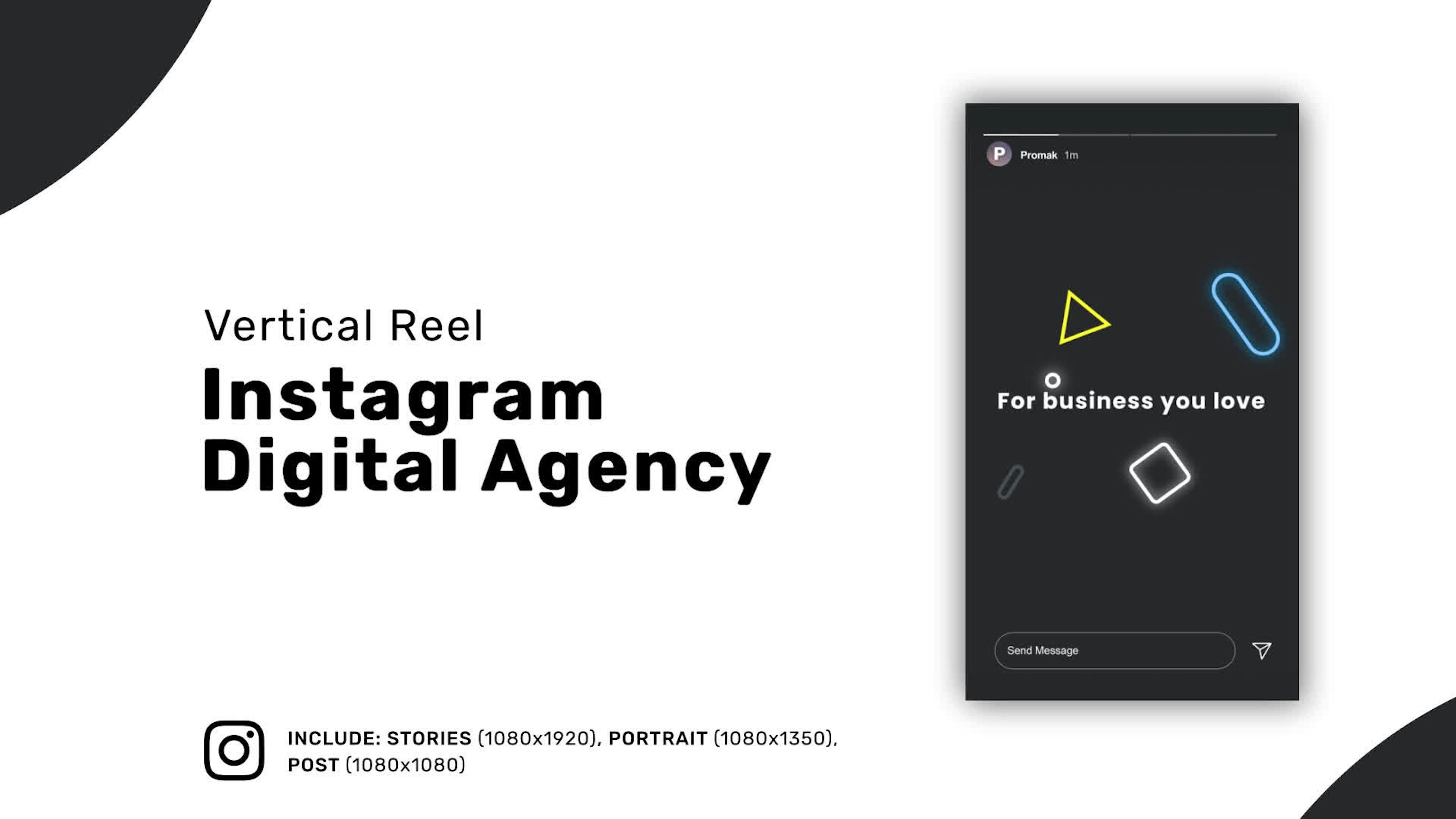 Instagram Digital Agency Vertical Reel
