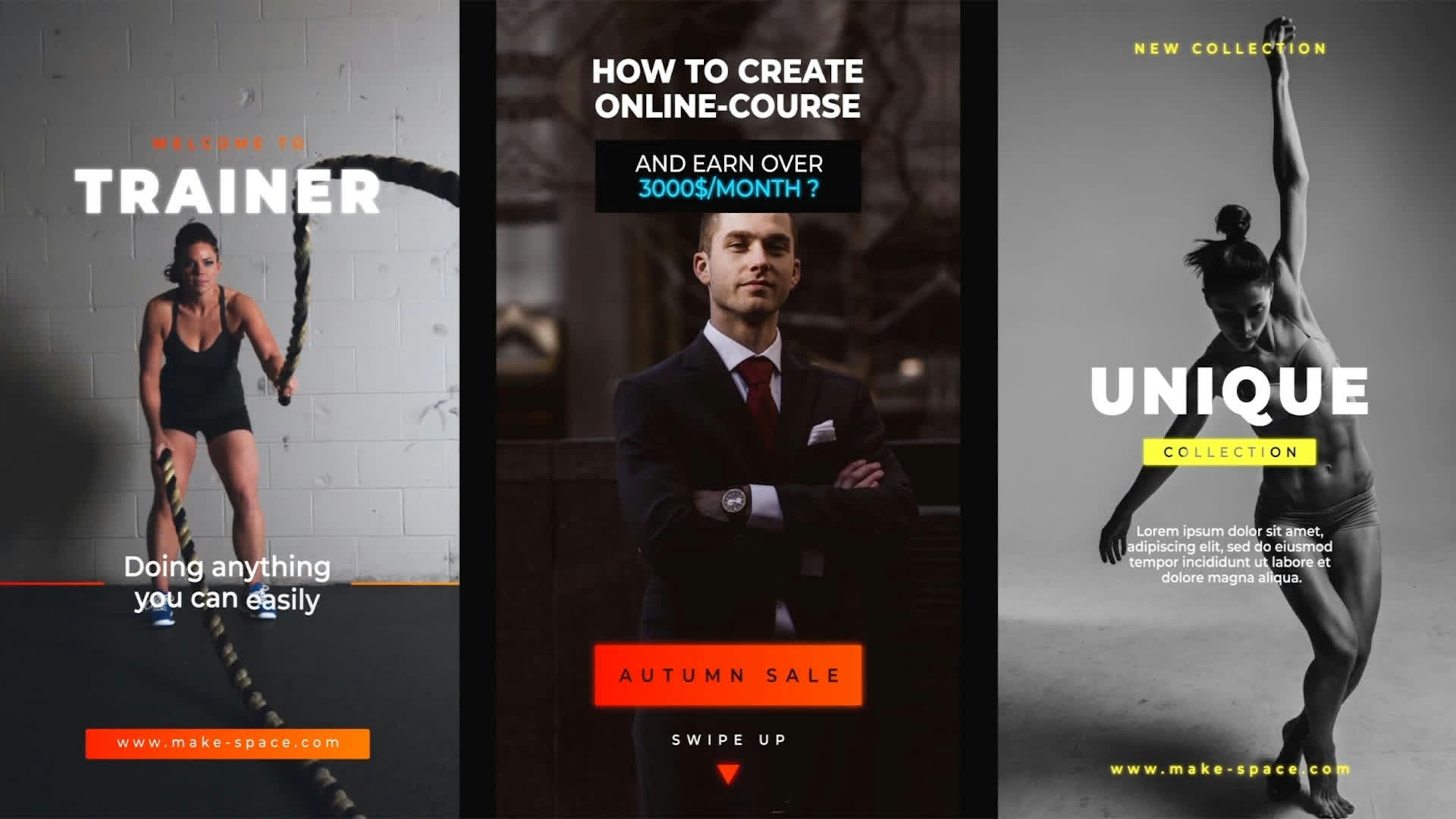 Instagram Storie Templates