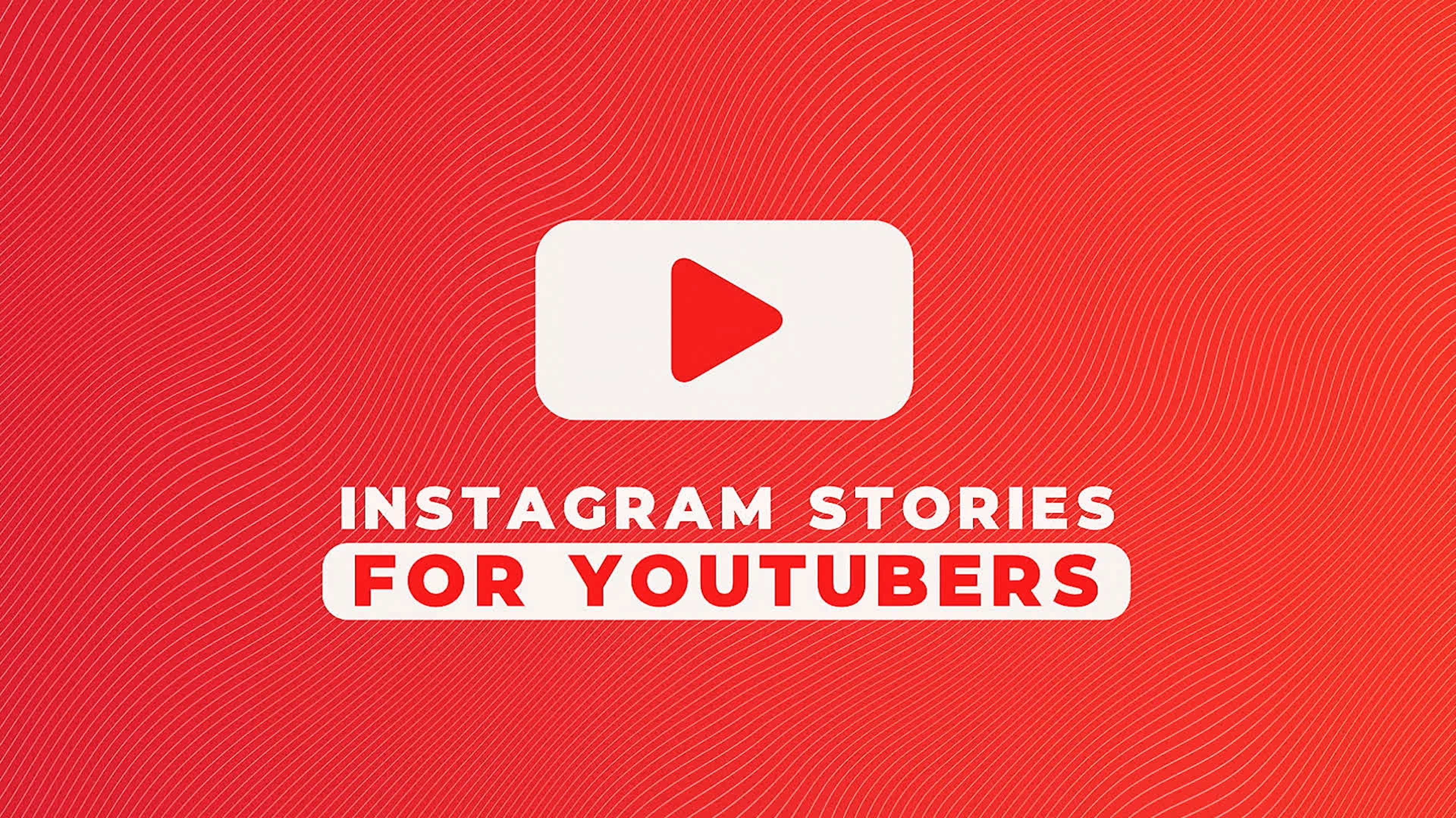 Instagram Stories For YouTube - Pack 1