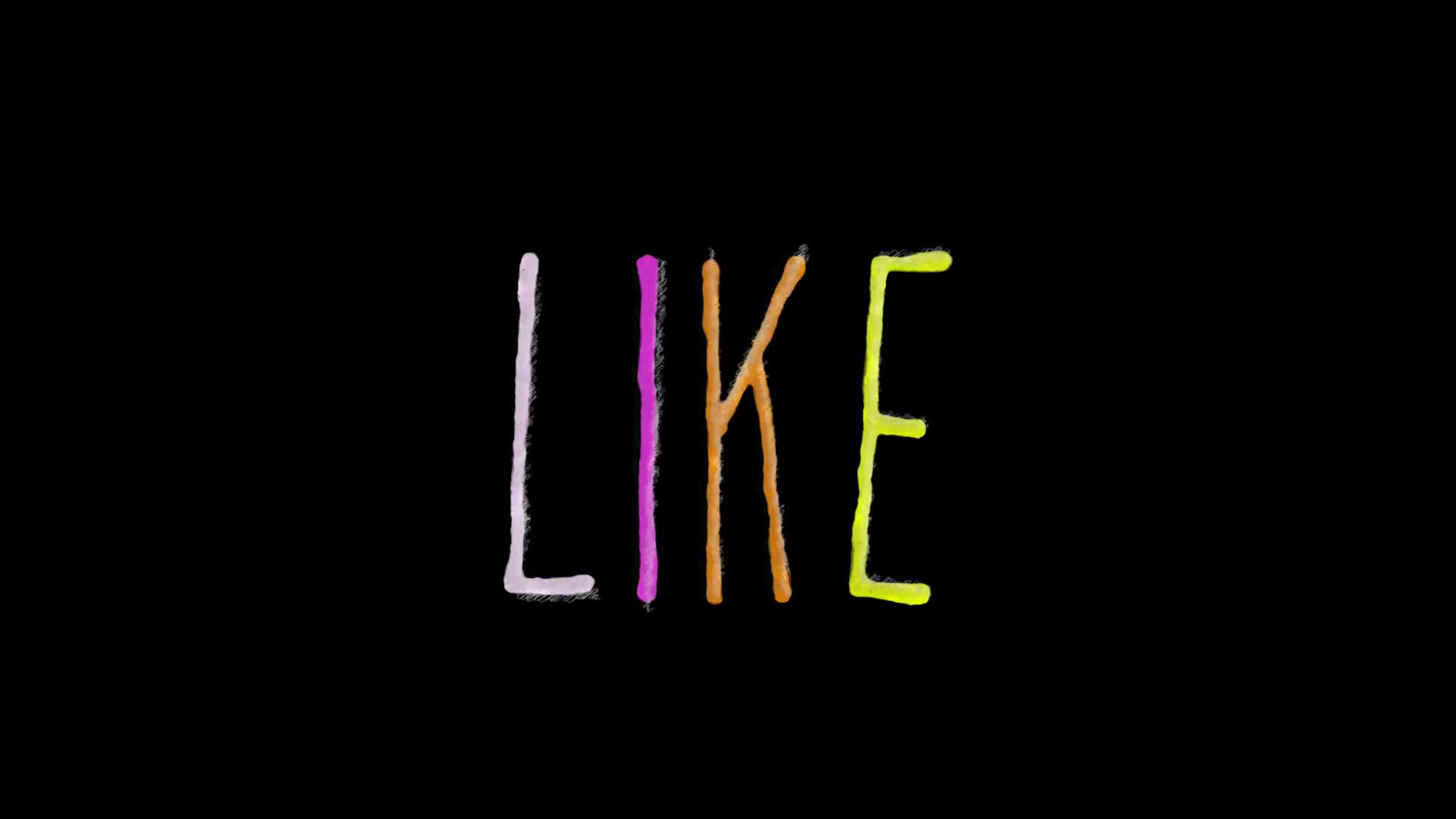 Like Cartoon Title on Alpha