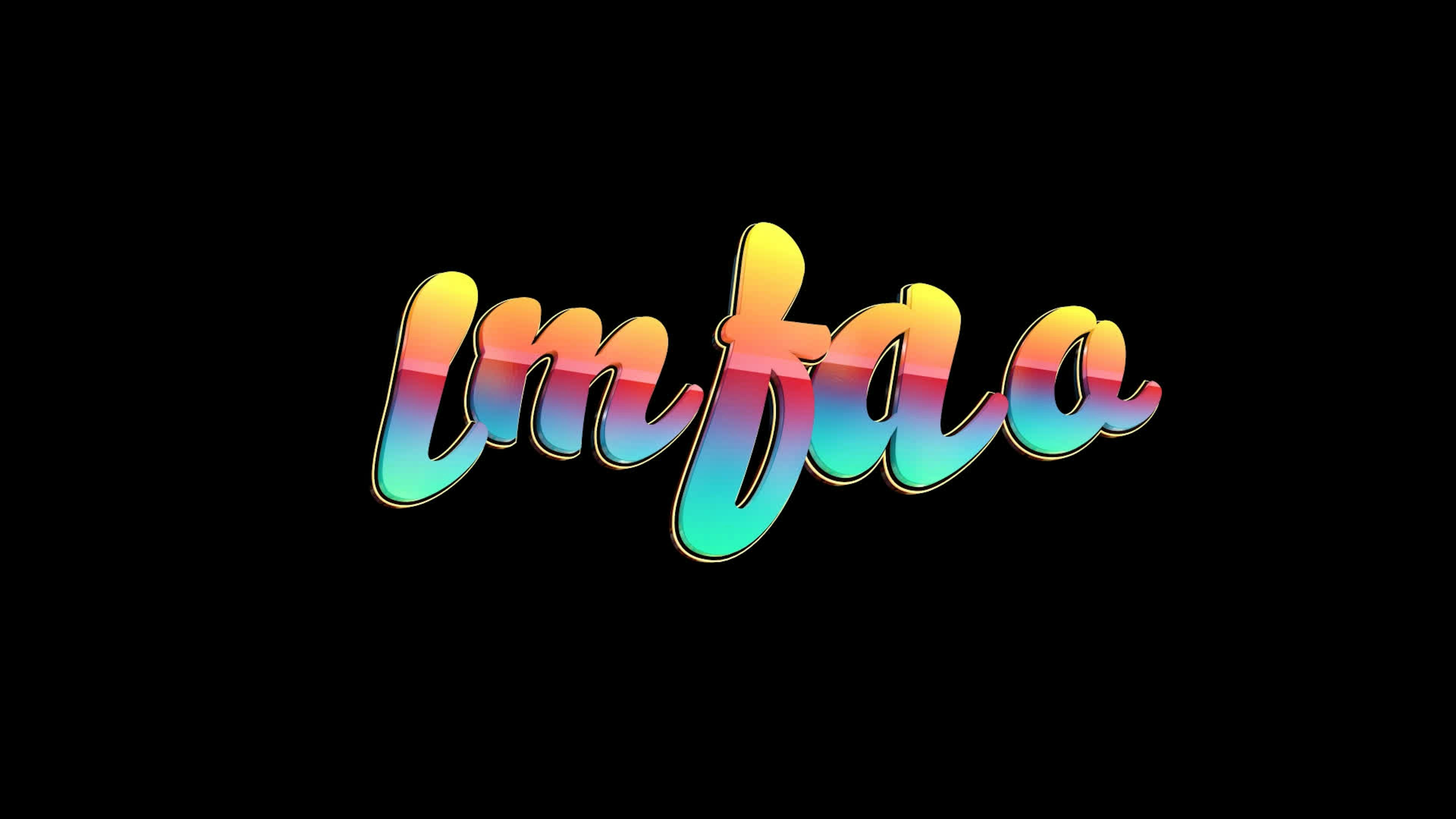 Lmfao - Colorful Text