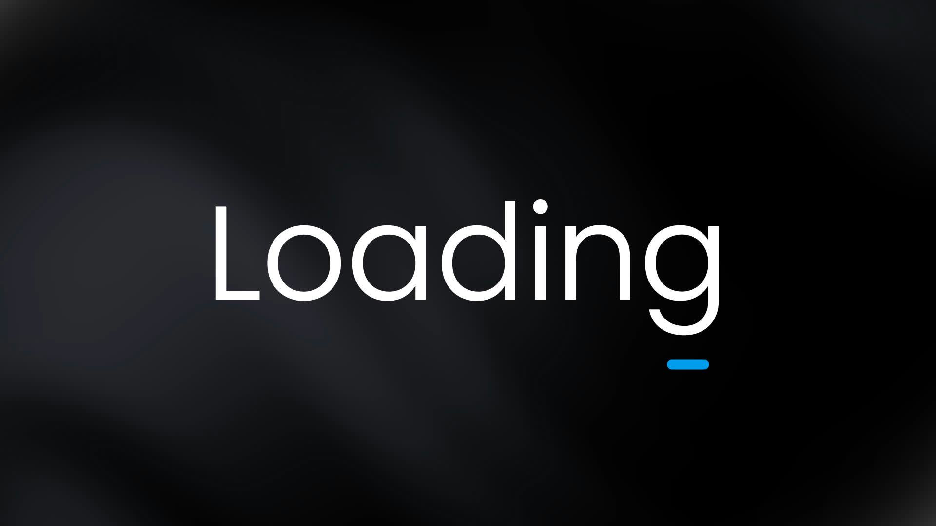 Processing Text Loading Animation • Motion Graphics Template • Uppbeat