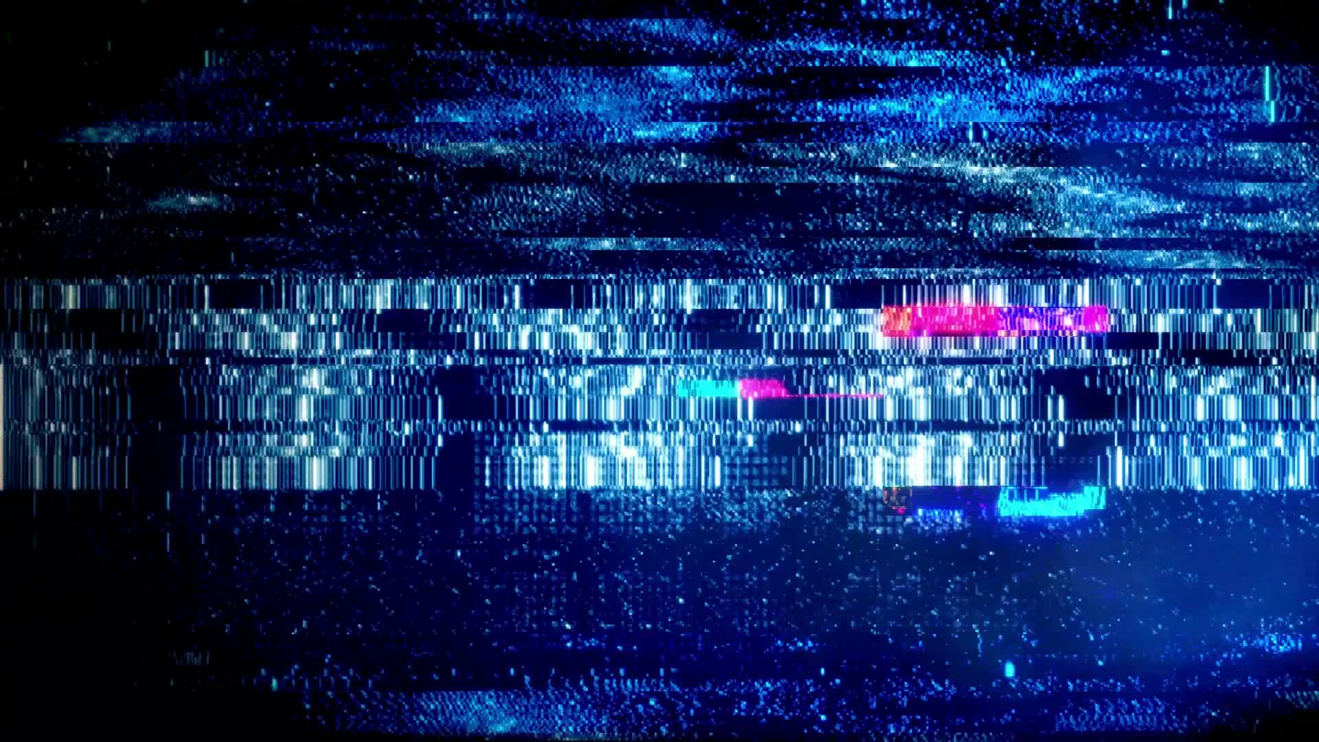 Distorted Glitch Loop • Motion Graphics Template • Uppbeat