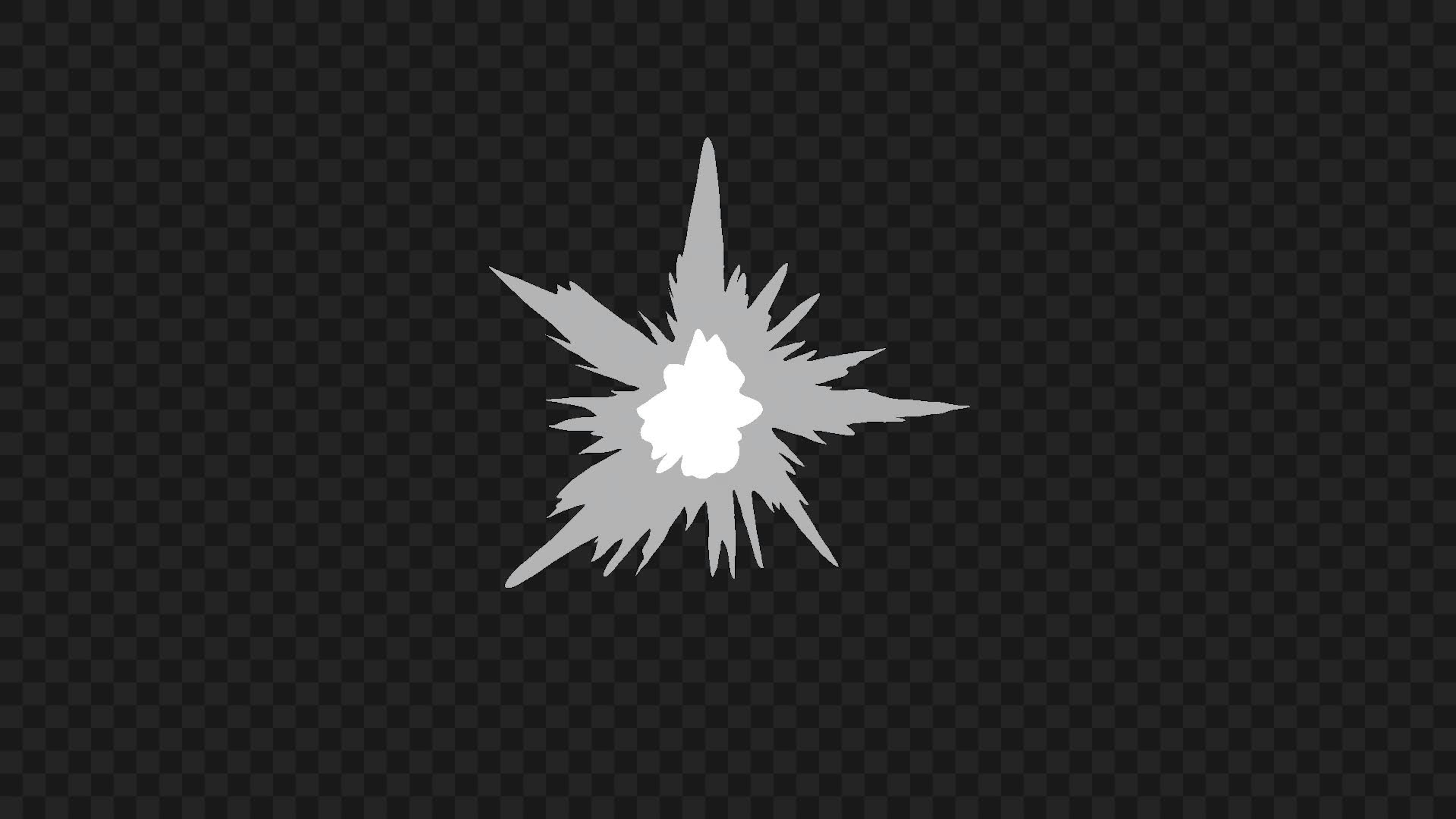 Luma Matte Hand Drawn Smoke Transition