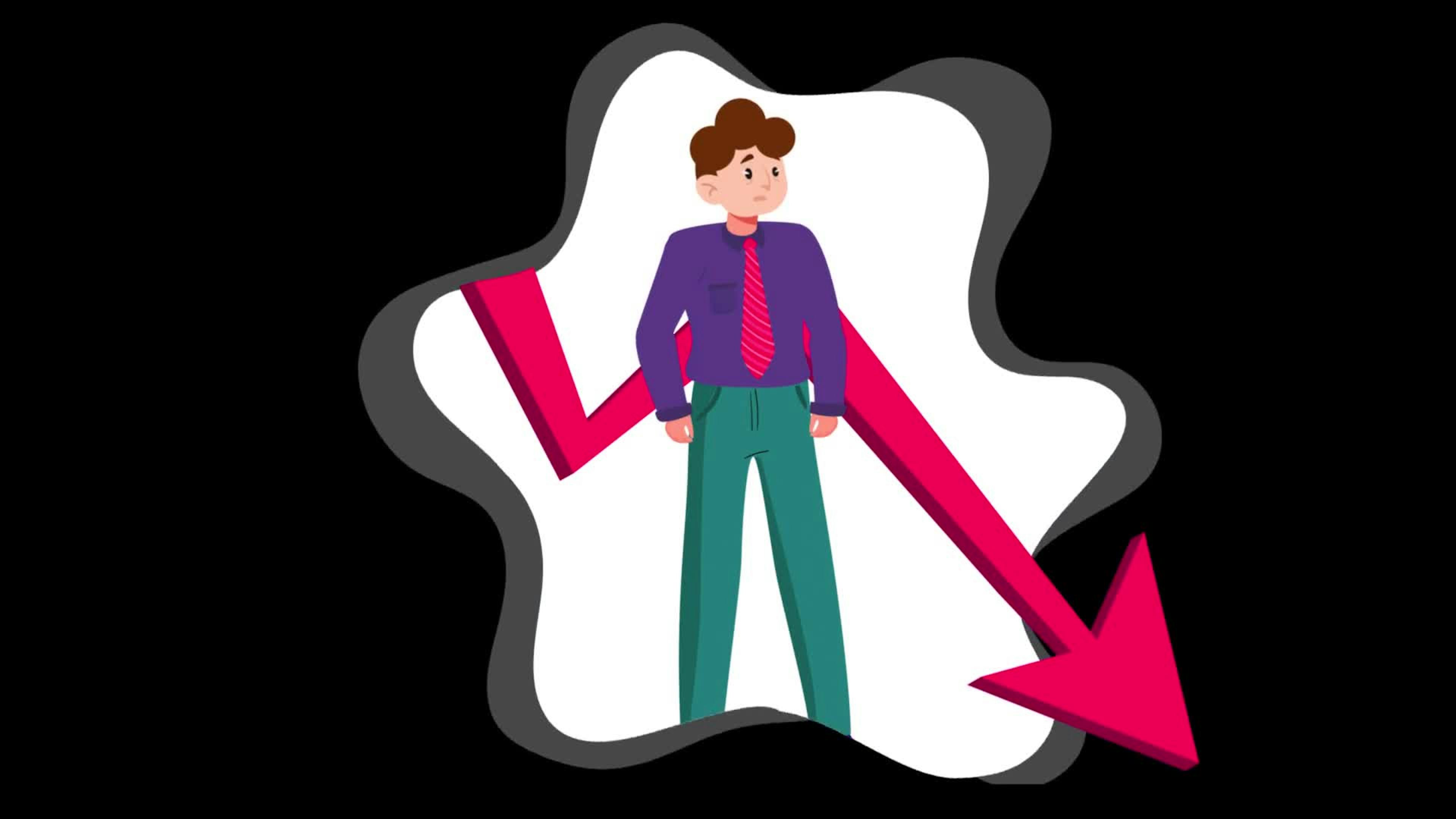 Man Showing His Empty Pockets And Running Out Of Money On Alpha