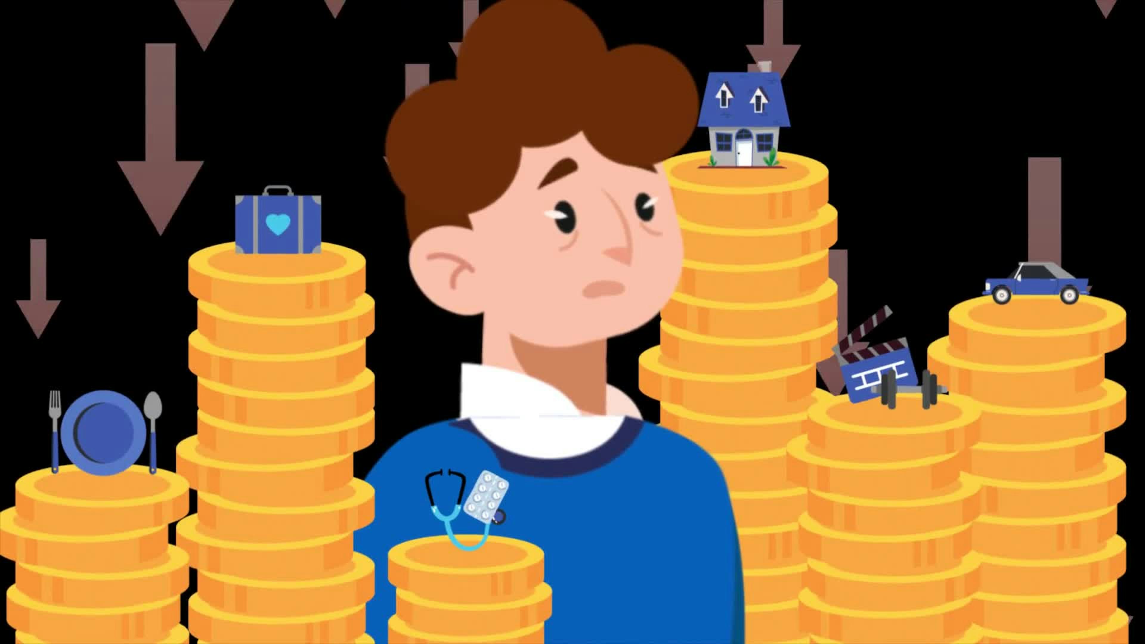 Man Struggling With High Living Expenses On Alpha