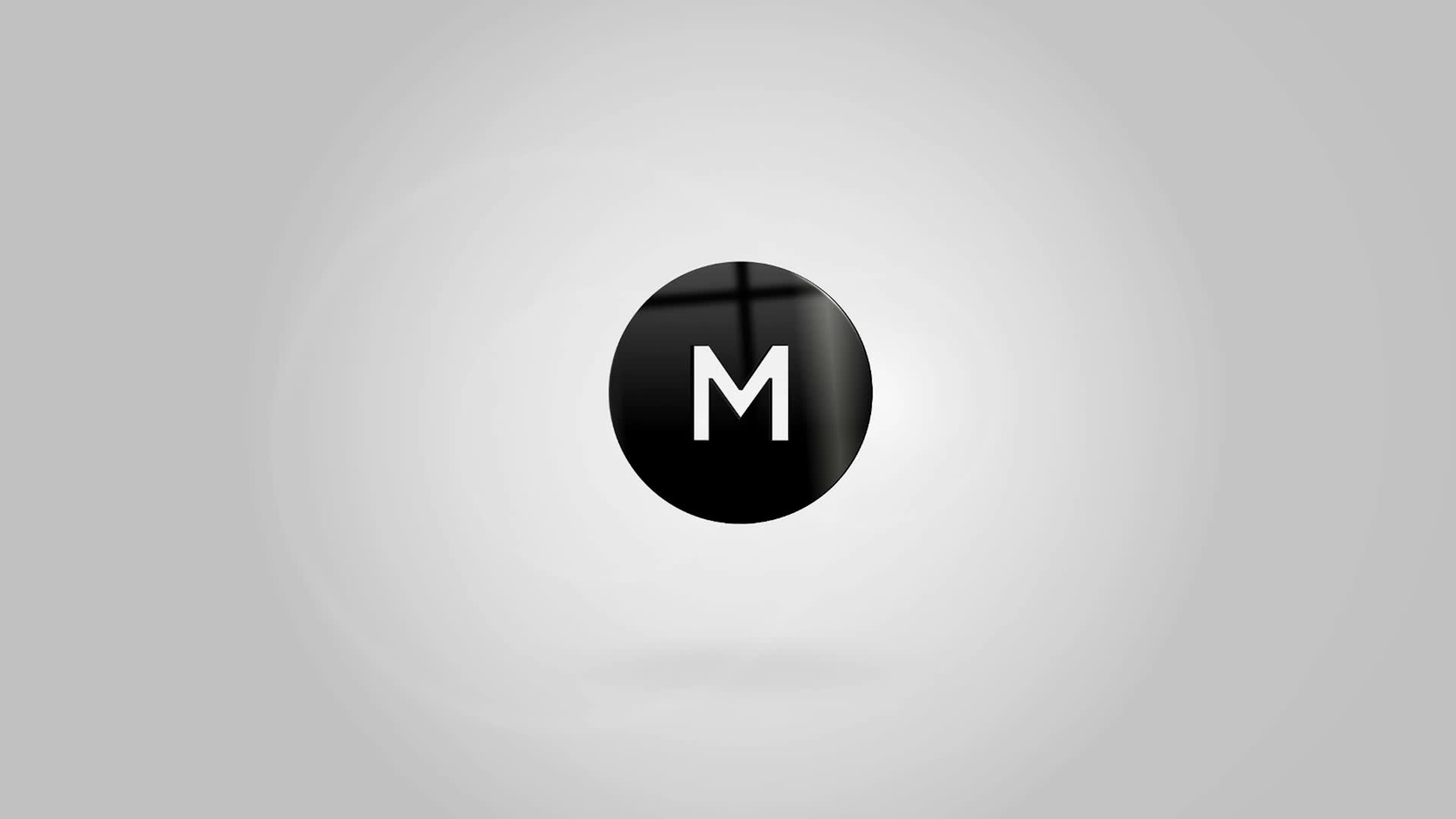 Minimal 3D Rotating Logo