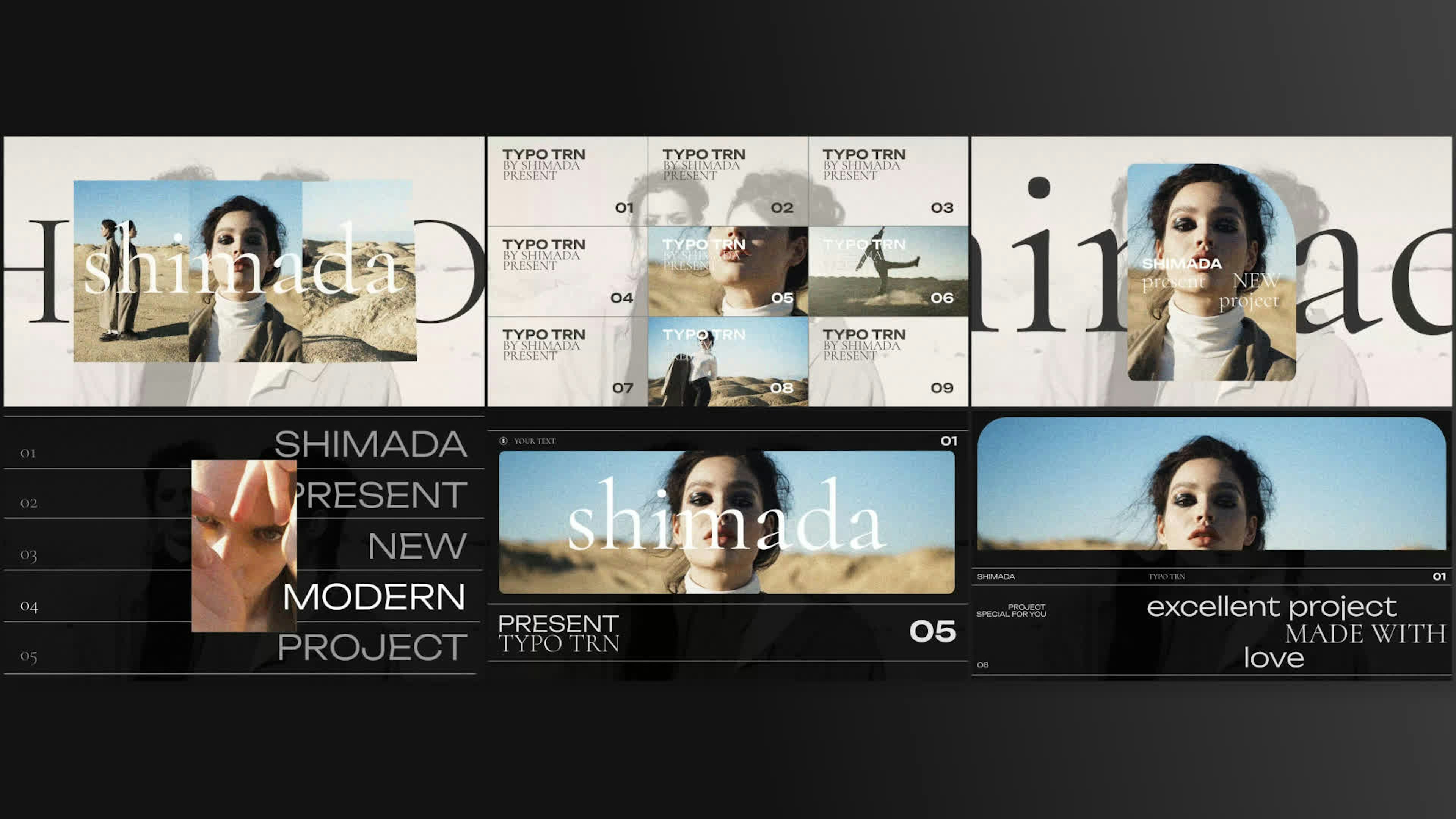 Minimal Fashion Transitions