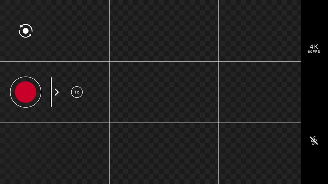 4 Camera Overlay Phone Camera Recording Overlay - Dark • Motion Graphics Template • Uppbeat