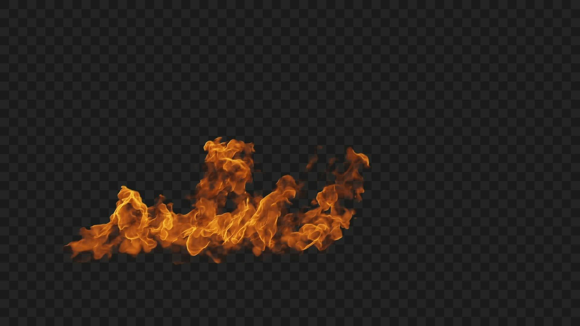 Samall Fire Action-Packed Small Fire VFX on Alpha • Motion Graphics Template • Uppbeat