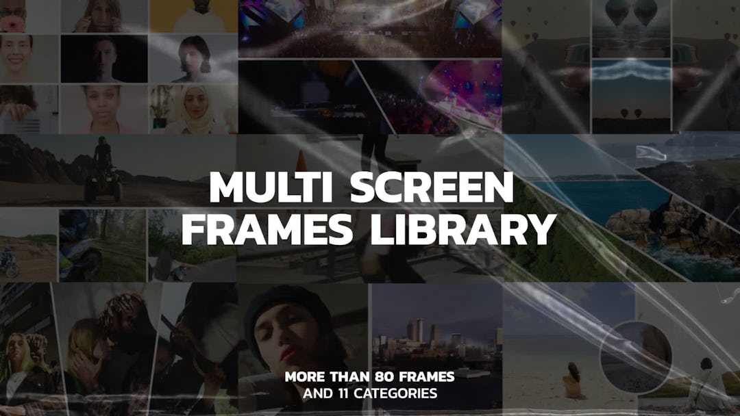 Split Screen Vertical Transitions - Pack 2 • Free Premiere Pro Template ...