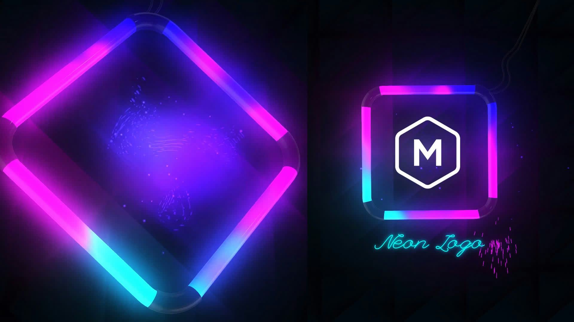 Neon Lines Logo Reveal • Premiere Pro Template • Uppbeat