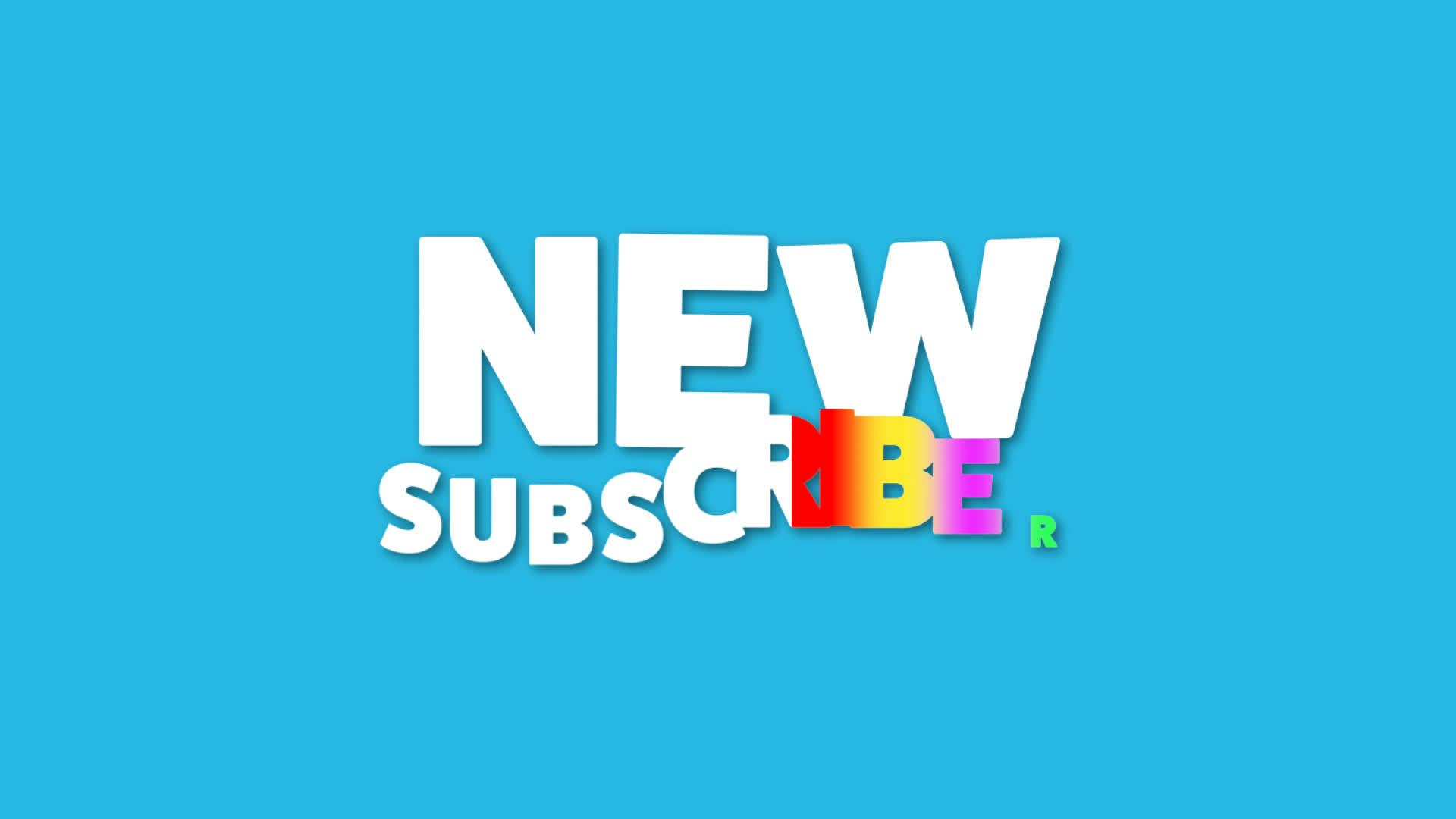 Classic Subscribe Button Subscribe Button Classic • Free Motion Graphics Template • Uppbeat