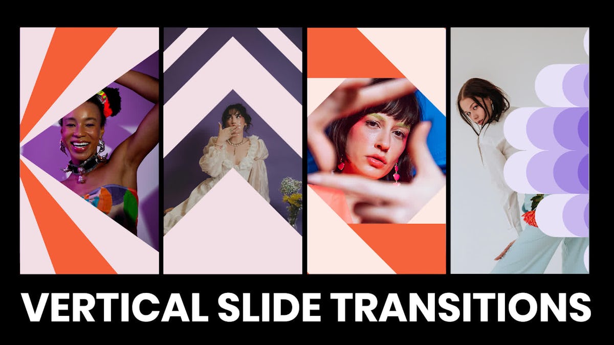 Vertical Transitions - Pack 2 • Motion Graphics Template • Uppbeat