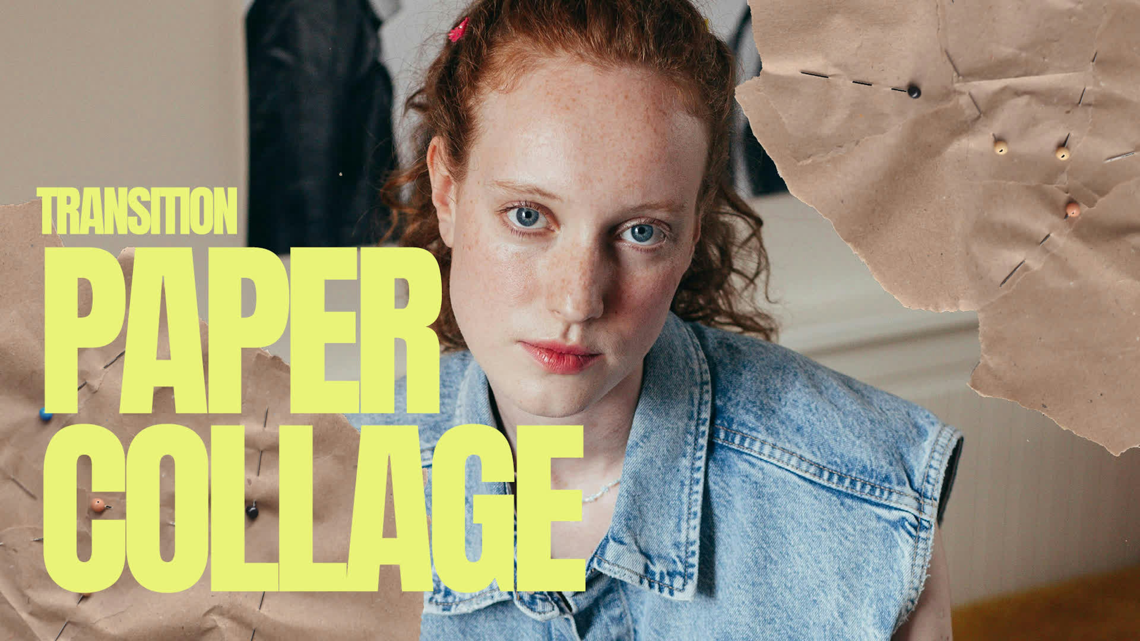 Paper Collage Transition