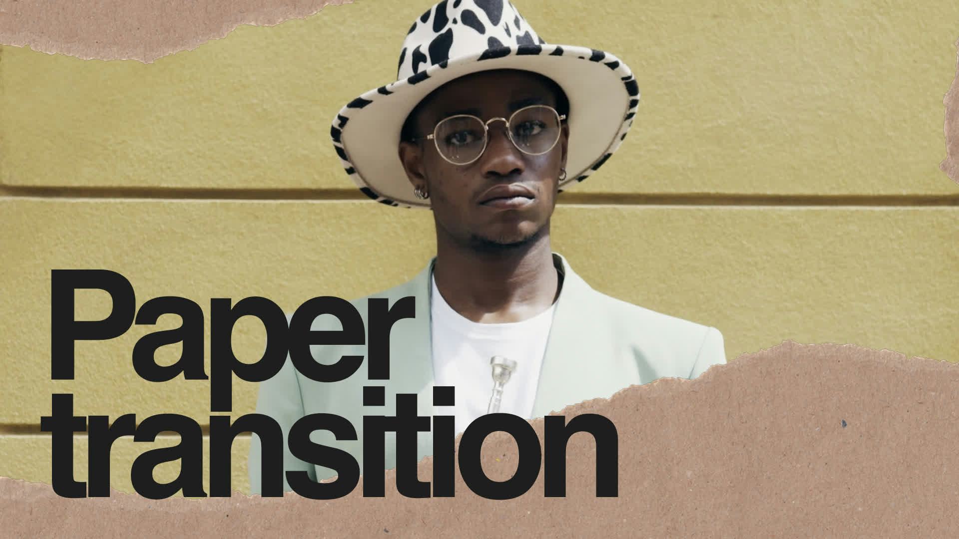 Paper Cut Transition • After Effects Template • Uppbeat