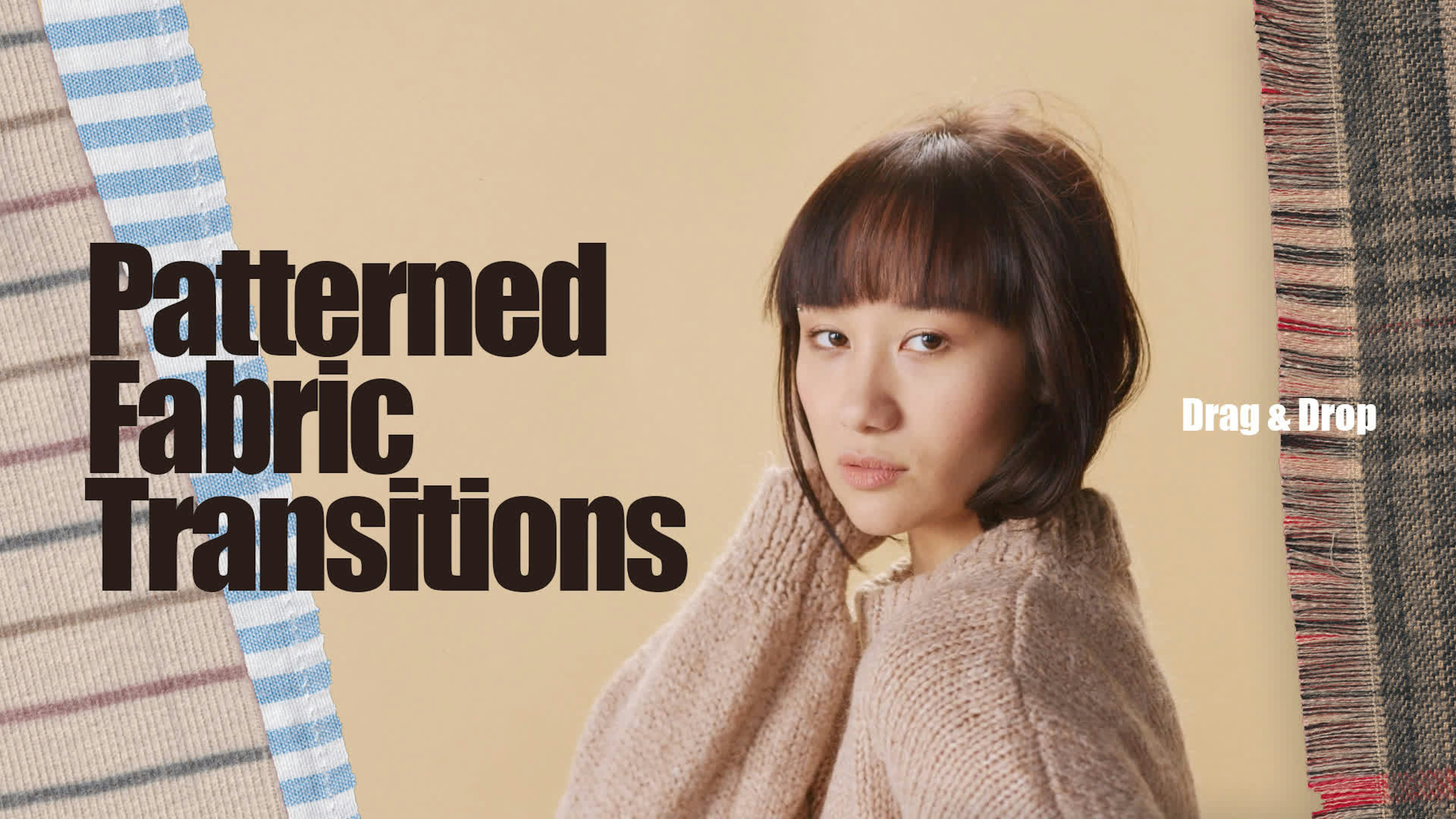 Patterned Fabric Transitions