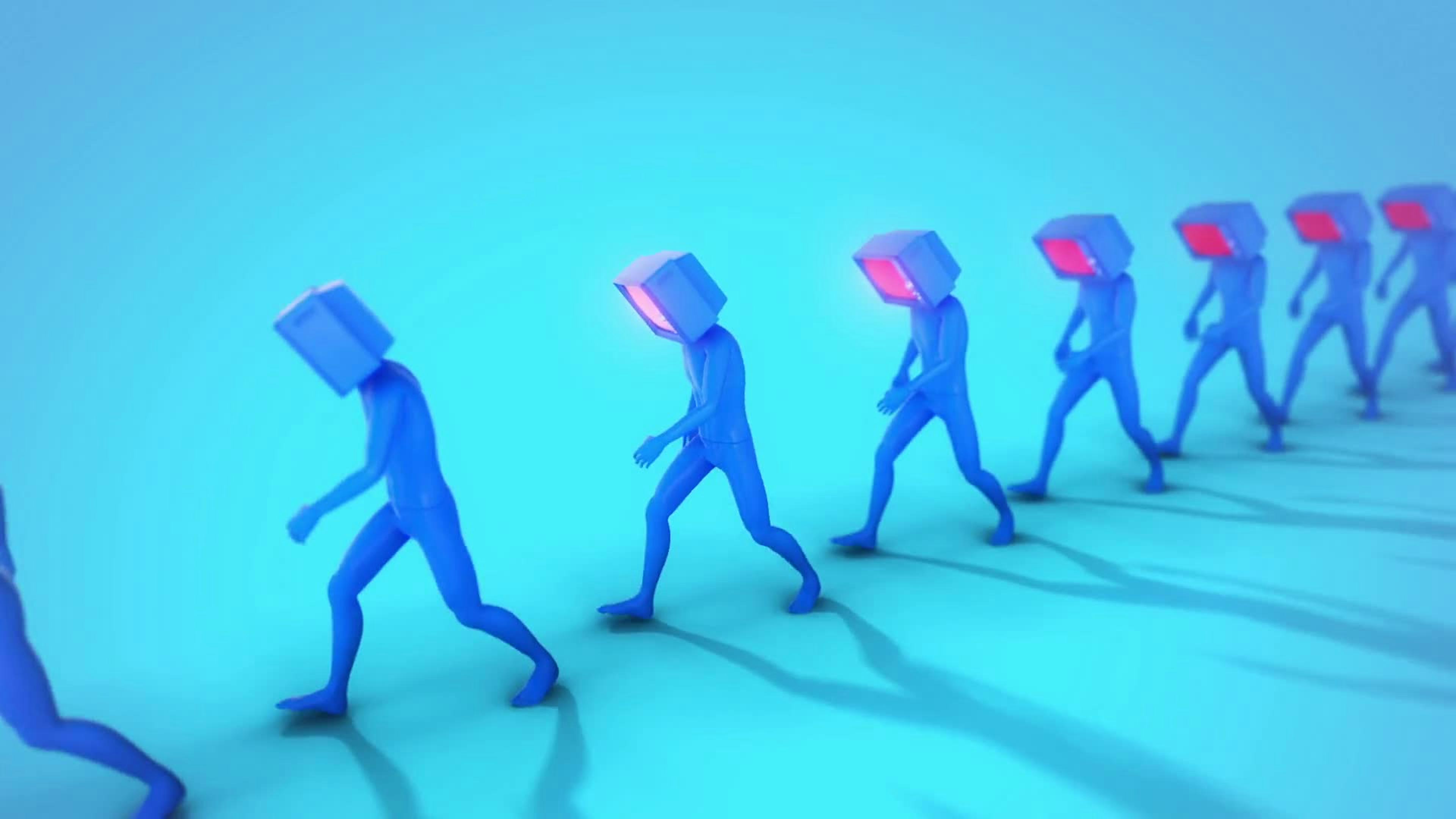 People With TV Heads