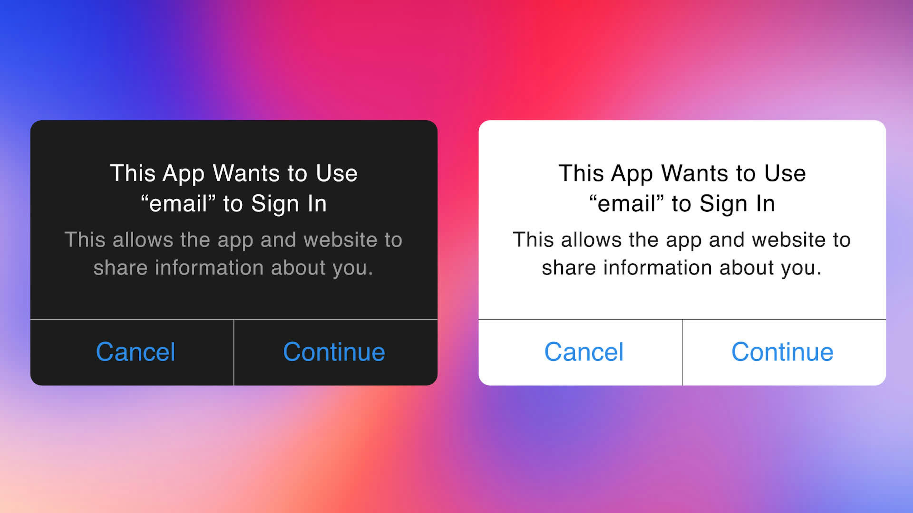 Phone Email Sign-In Request